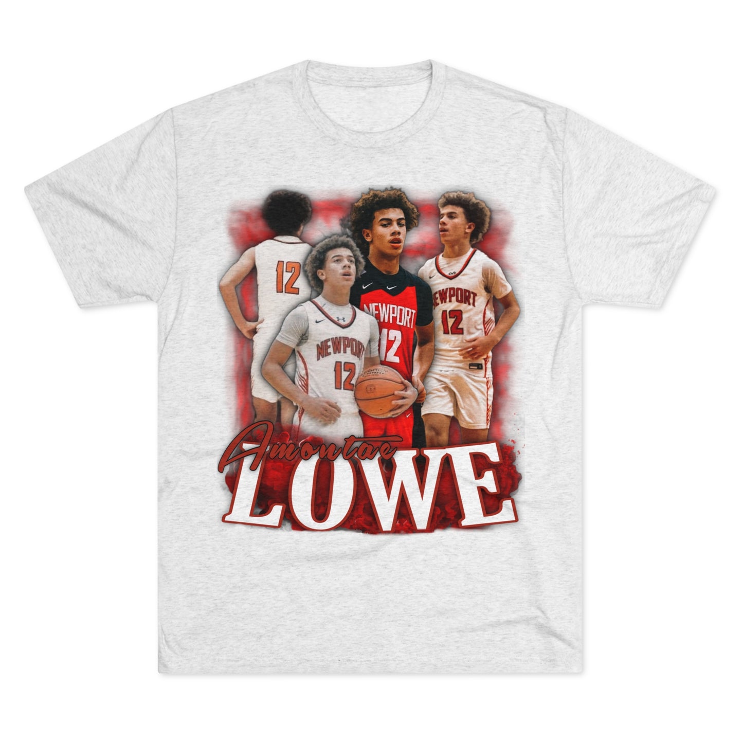 Amontae Lowe Tri-Blend Crew Tee