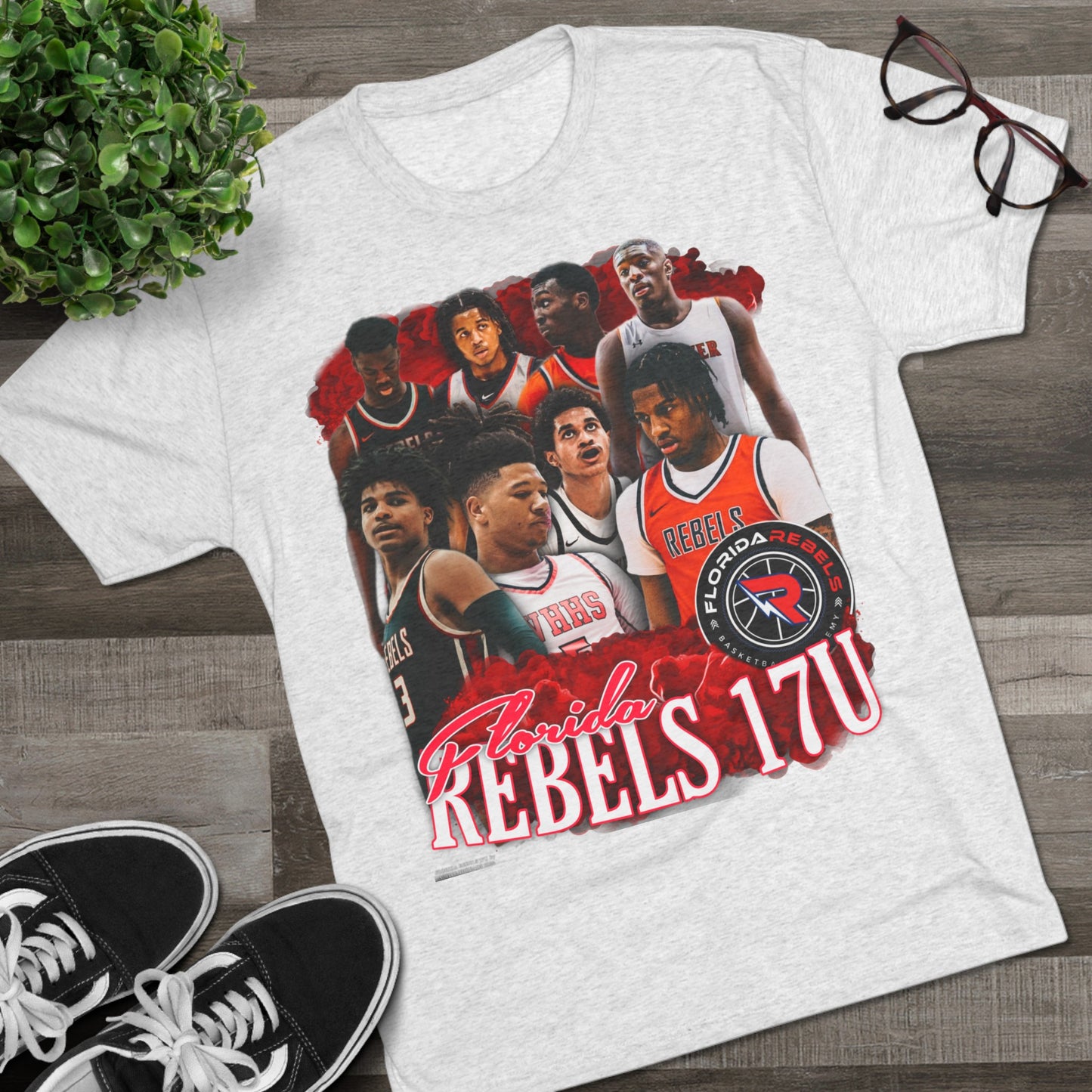 Florida Rebels 17U Tri-Blend Crew Tee