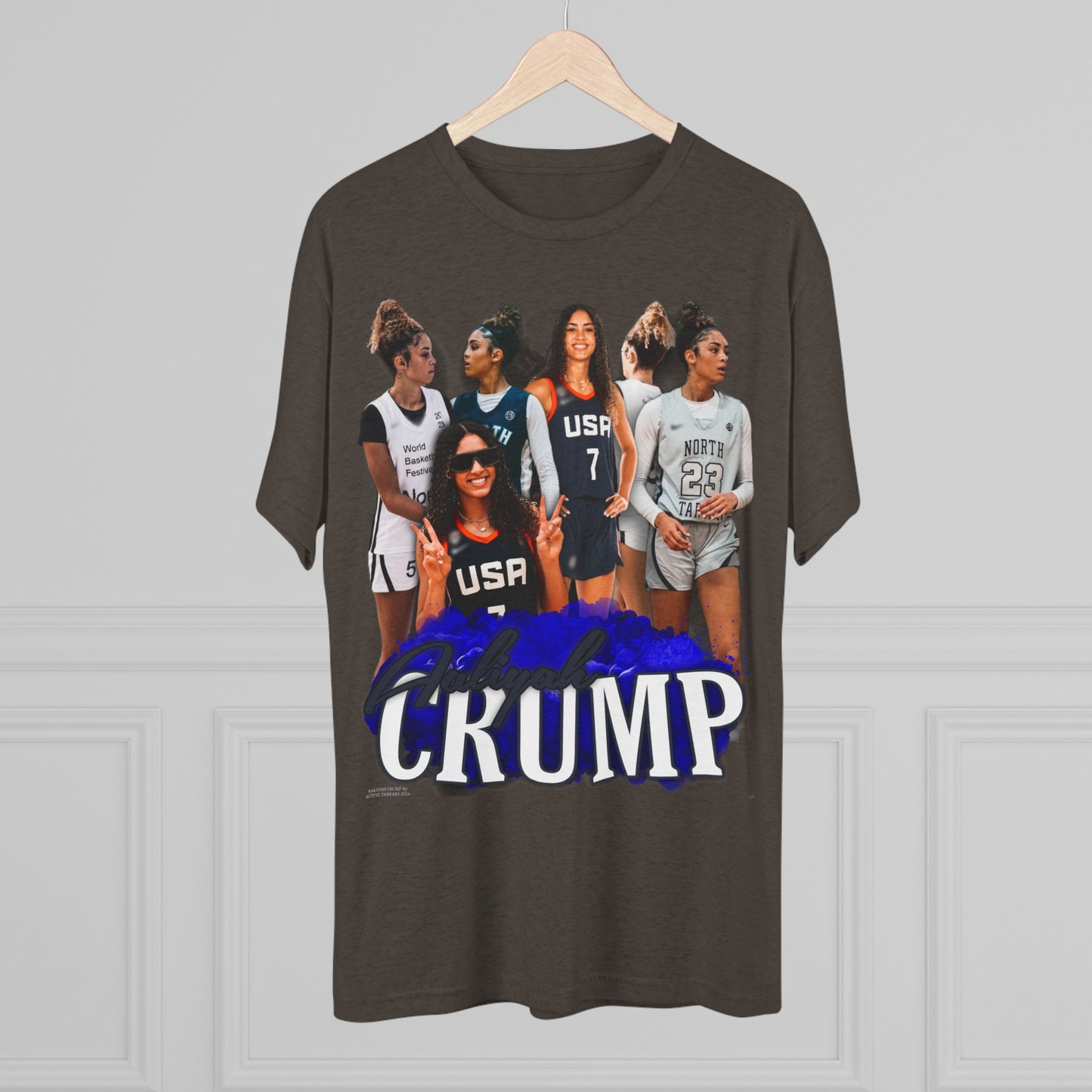 Aaliyah Crump Tri-Blend Crew Tee