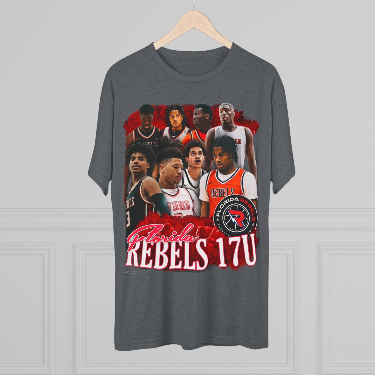 Florida Rebels 17U Tri-Blend Crew Tee