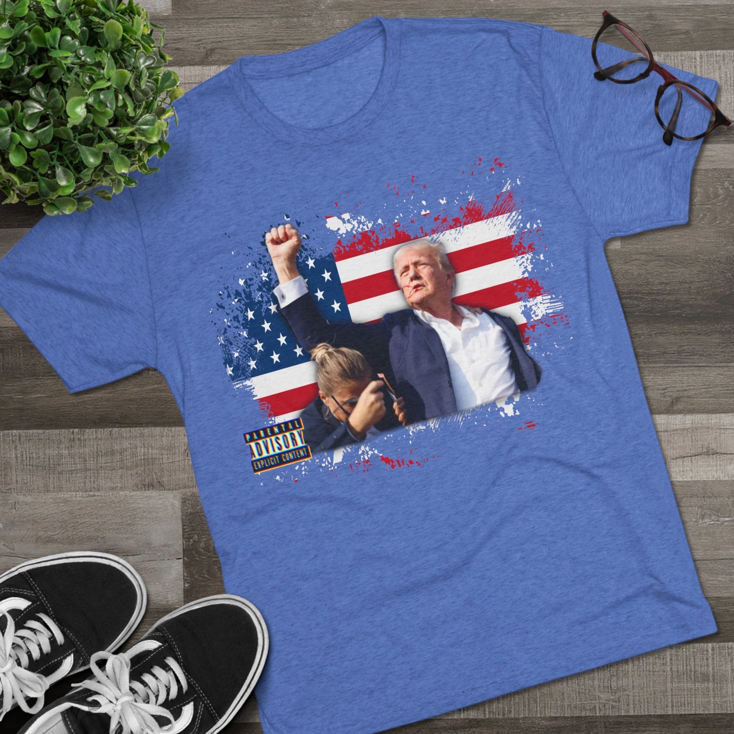 Trump Bulletproof Tri-Blend Crew Tee