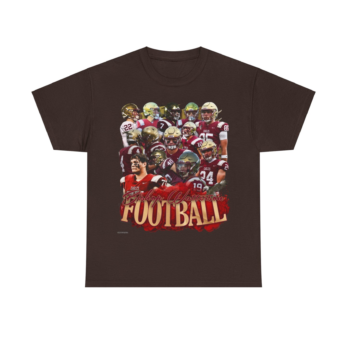 Bishop Watterson Football 2024 Heavy Cotton Tee