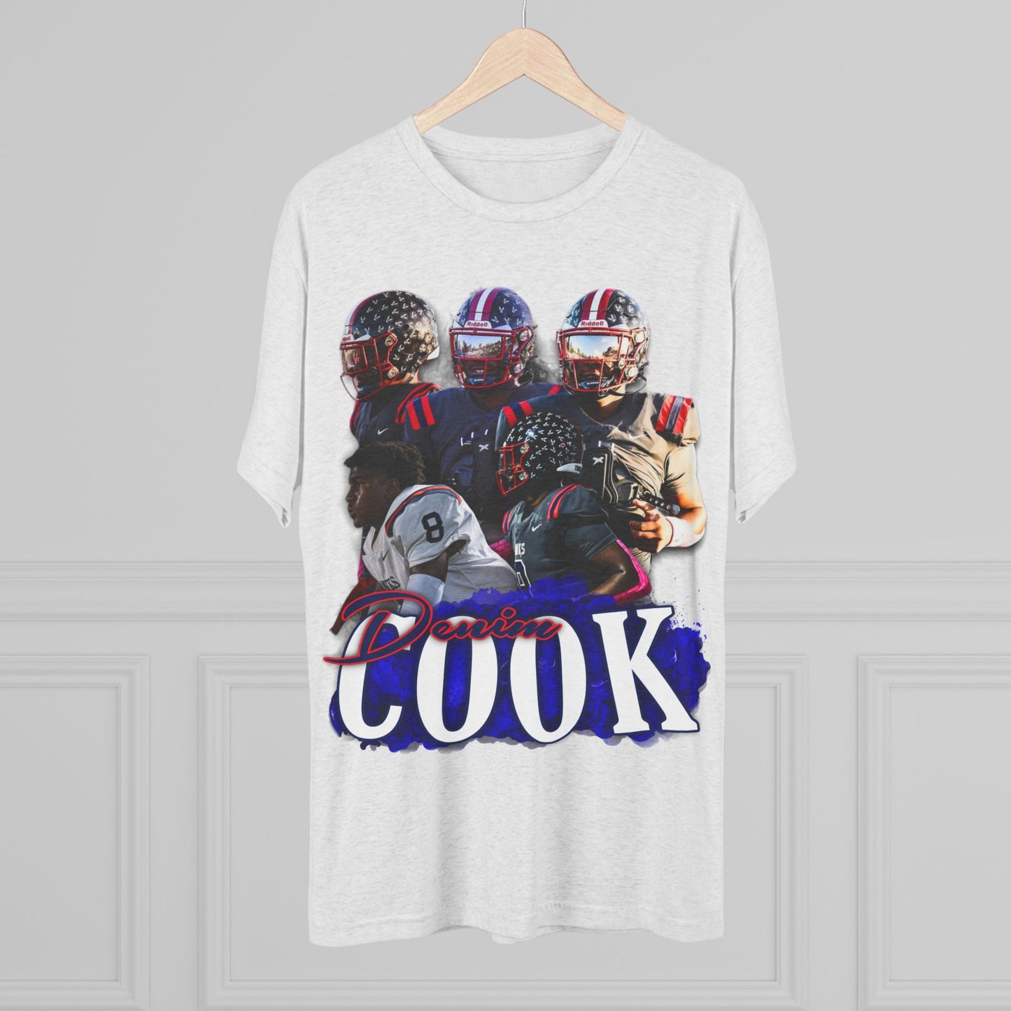 Denim Cook Tri-Blend Crew Tee