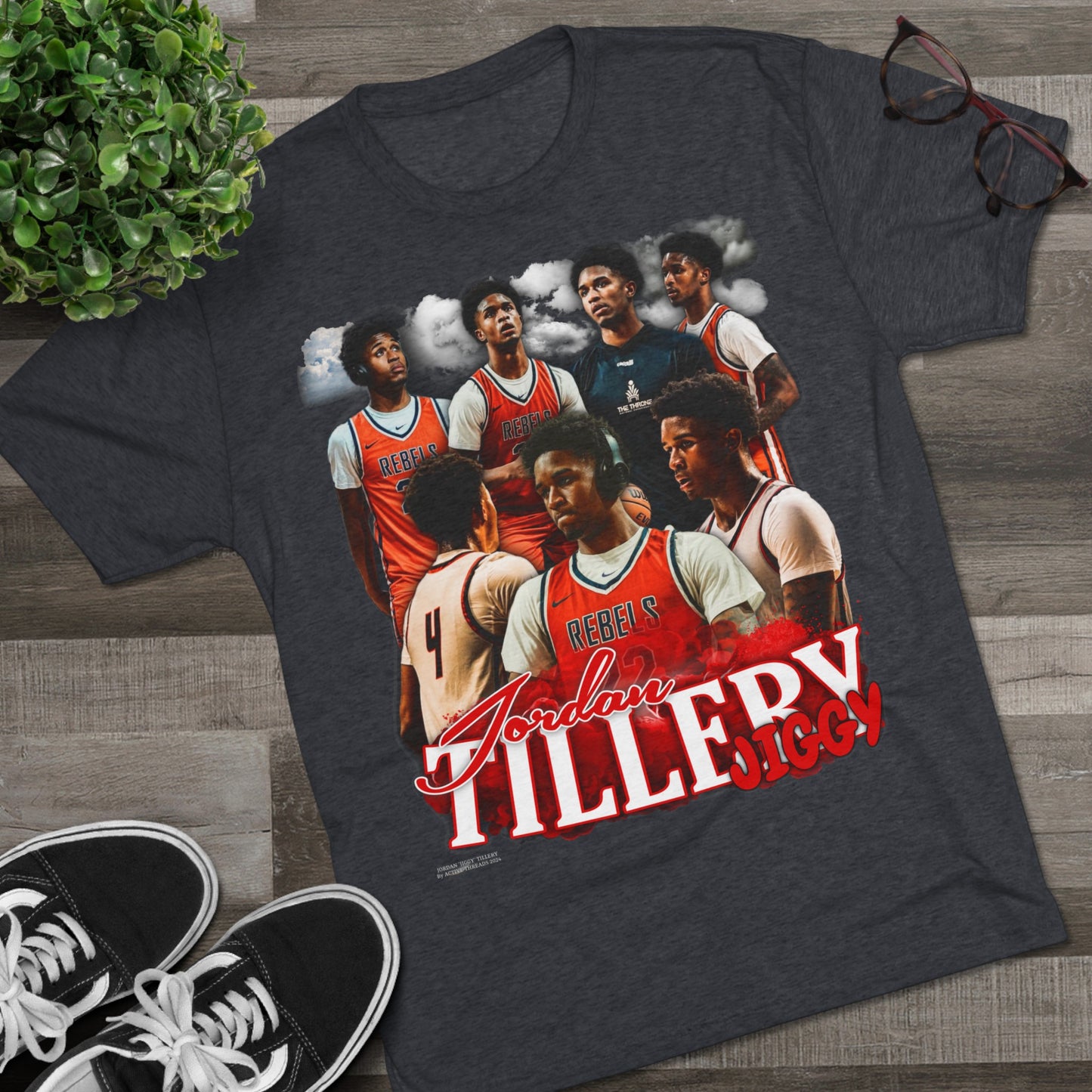 Jordan Tillery Tri-Blend Crew Tee