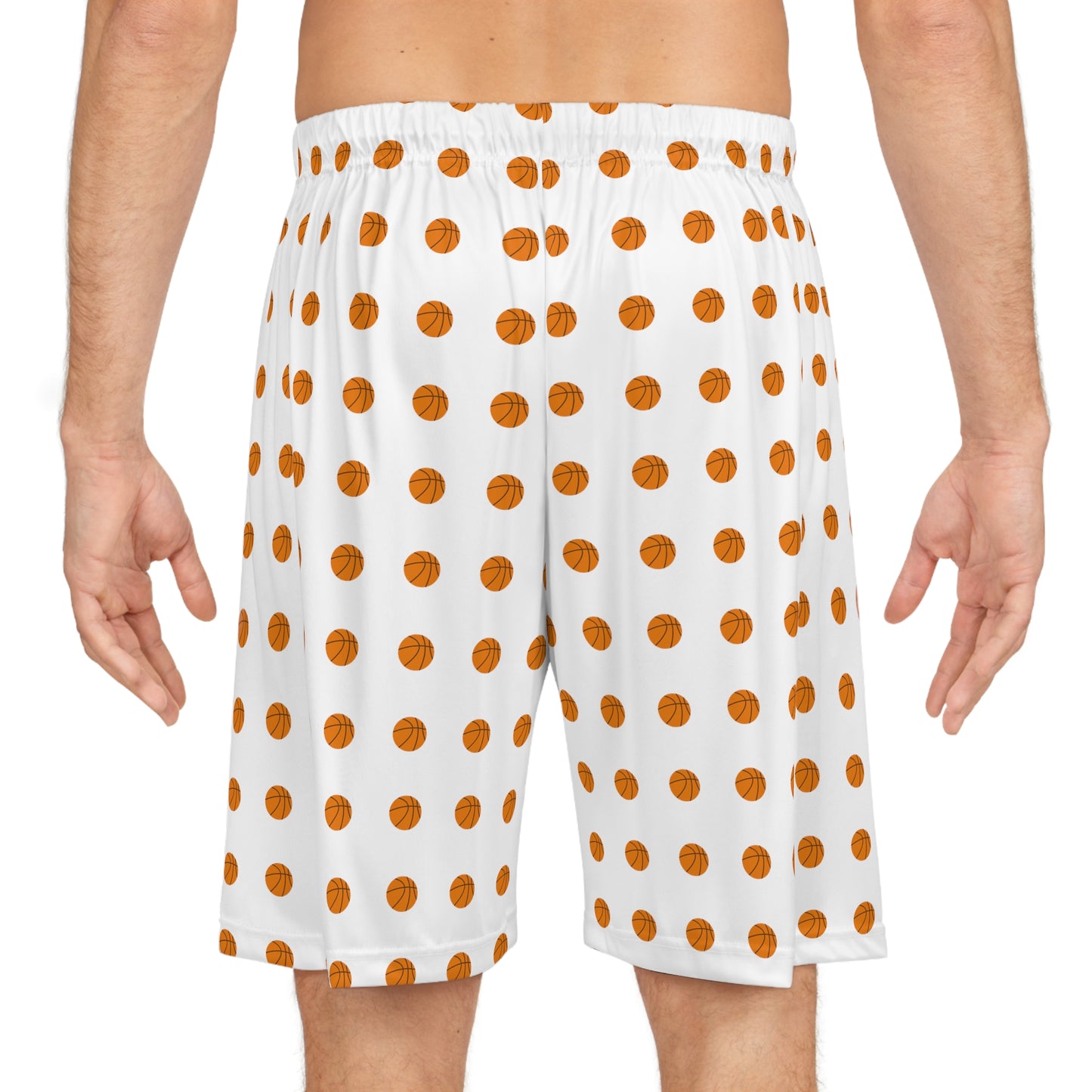 Basketball Patterned Shorts