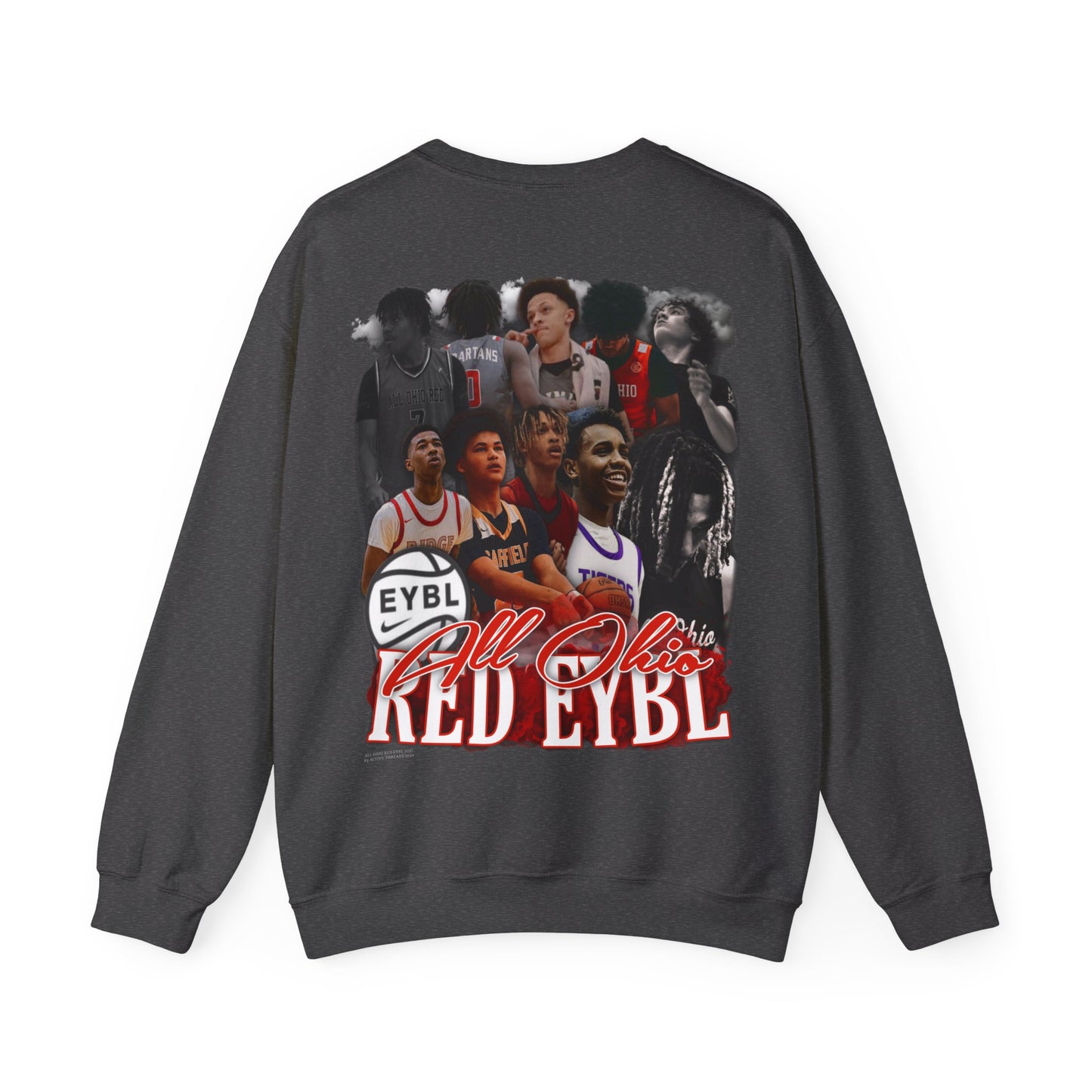 All Ohio Red EYBL 2027 Crewneck Sweatshirt