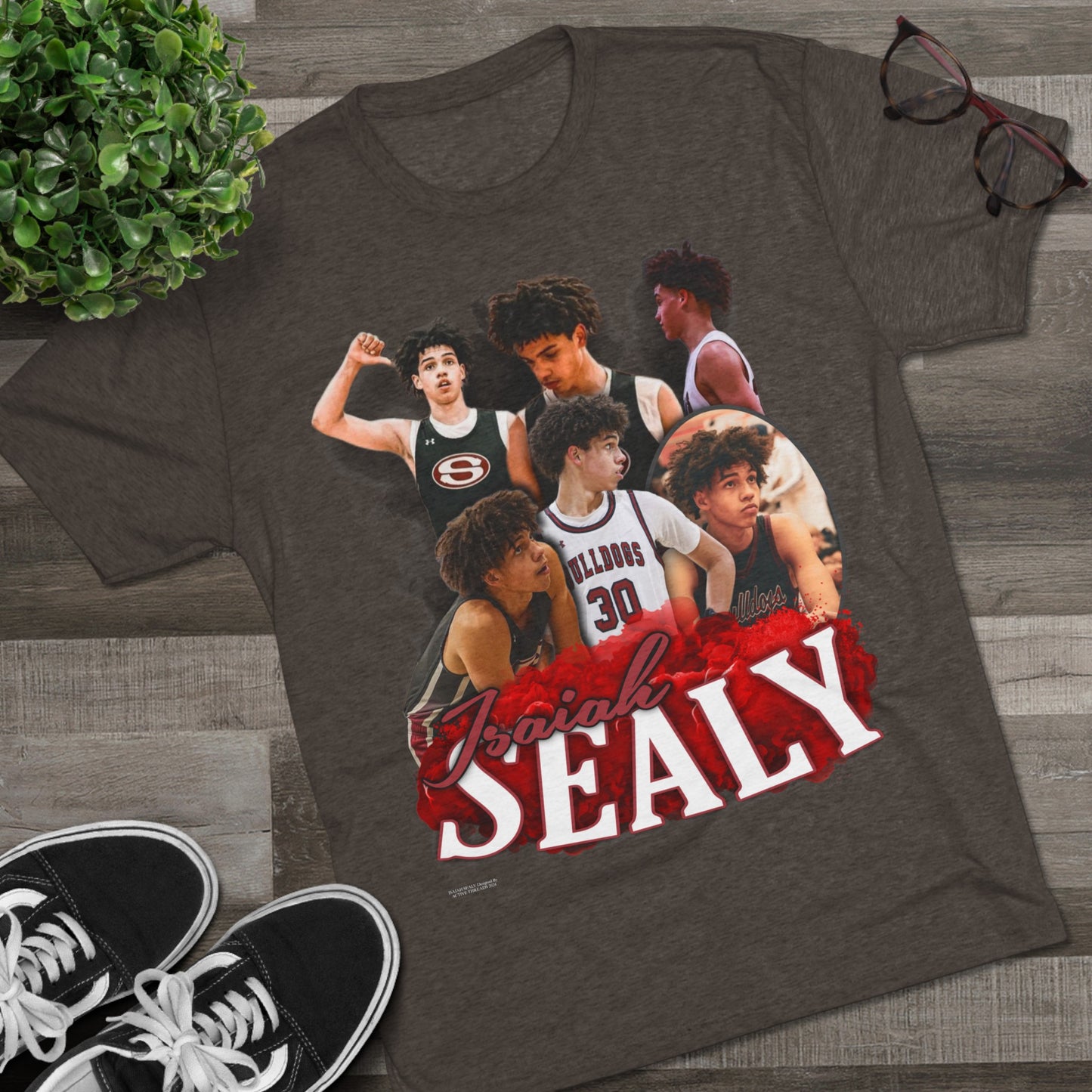 Isaiah Sealy Tri-Blend Crew Tee