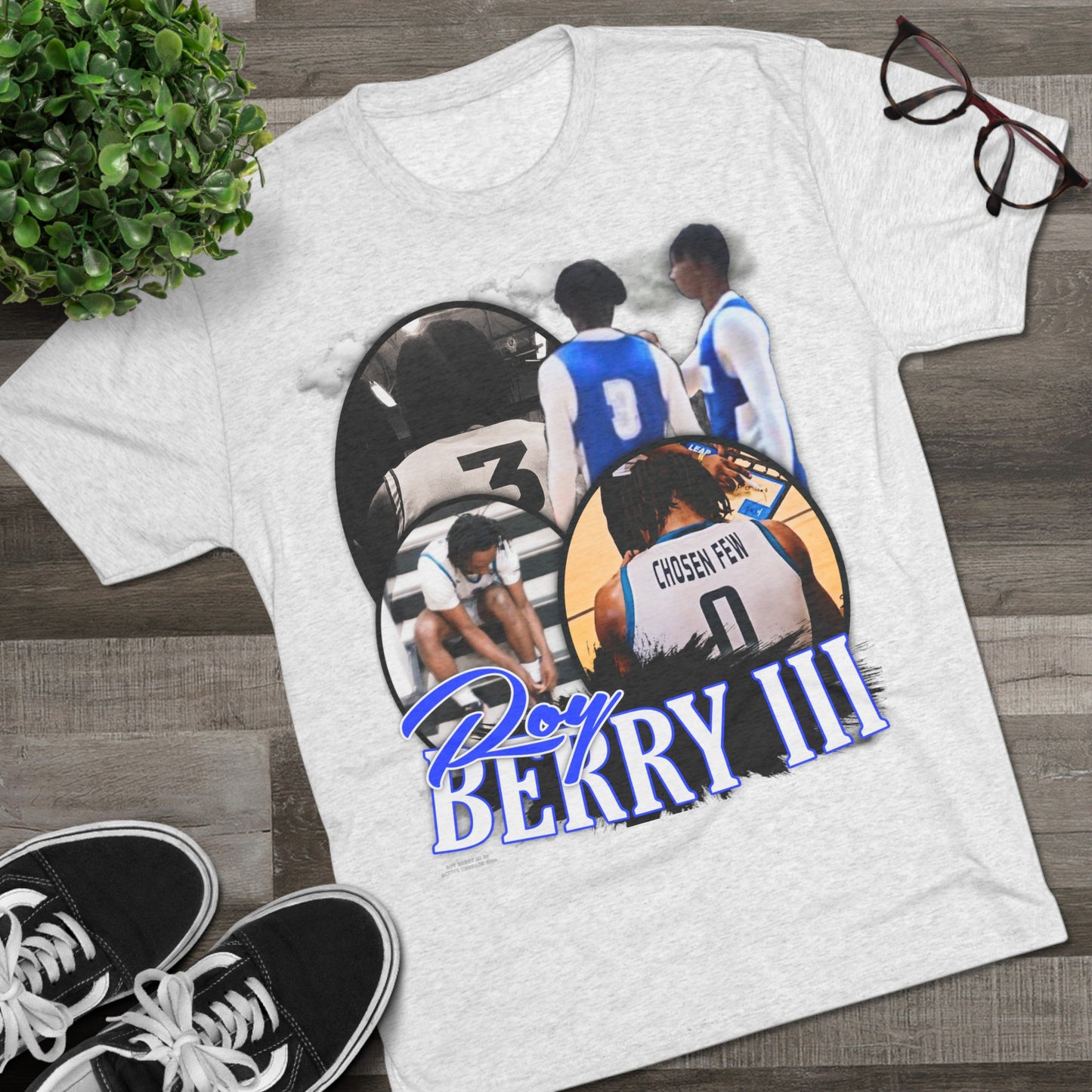 Roy Berry III Tri-Blend Crew Tee