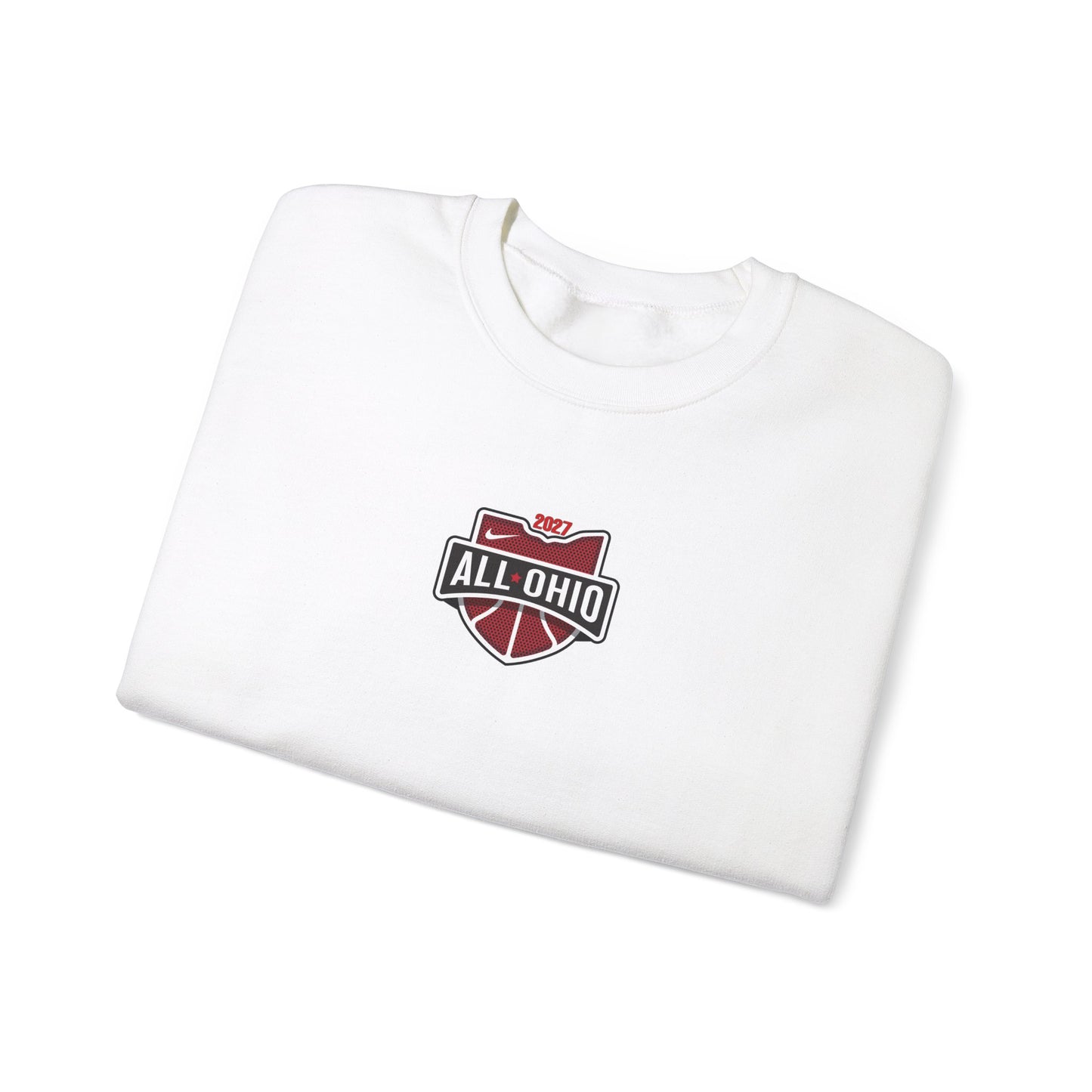 All Ohio Red EYBL 2027 Crewneck Sweatshirt
