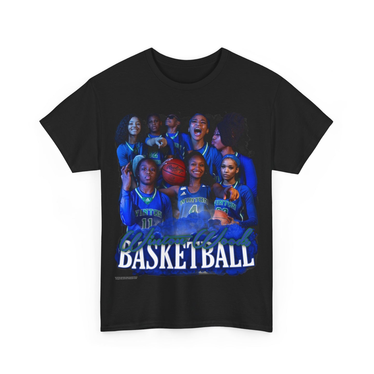 Winton Woods Girls Basketball Heavy Cotton Tee