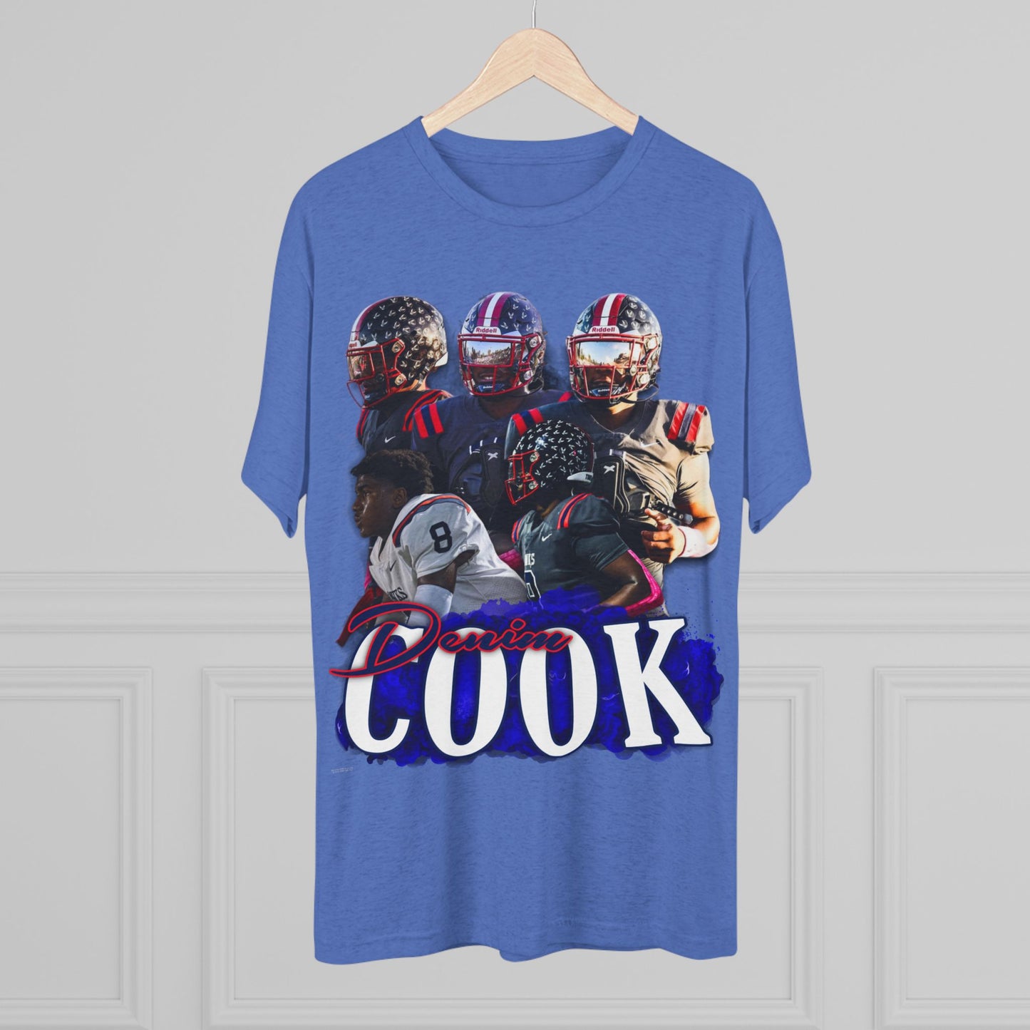 Denim Cook Tri-Blend Crew Tee