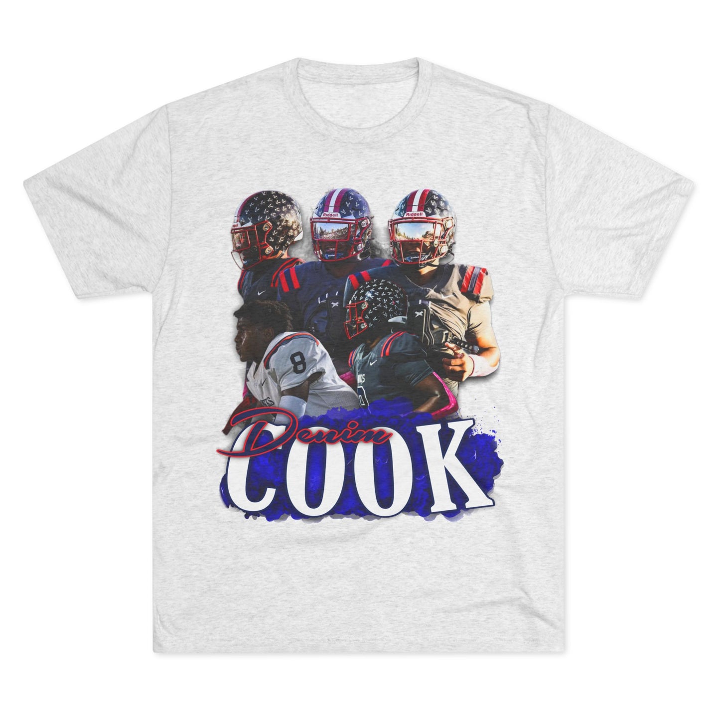 Denim Cook Tri-Blend Crew Tee
