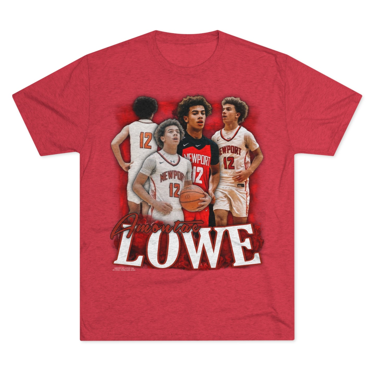 Amontae Lowe Tri-Blend Crew Tee