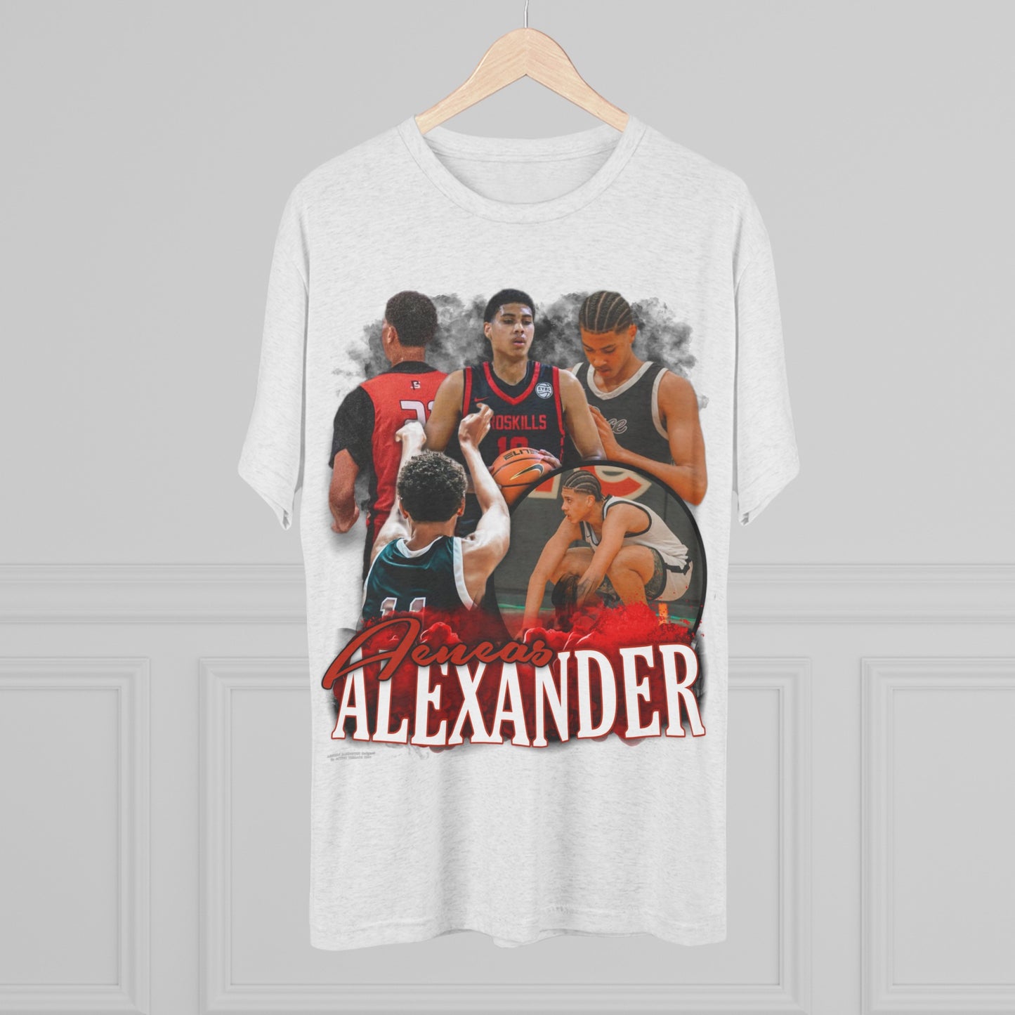Aeneas Alexander Tri-Blend Crew Tee