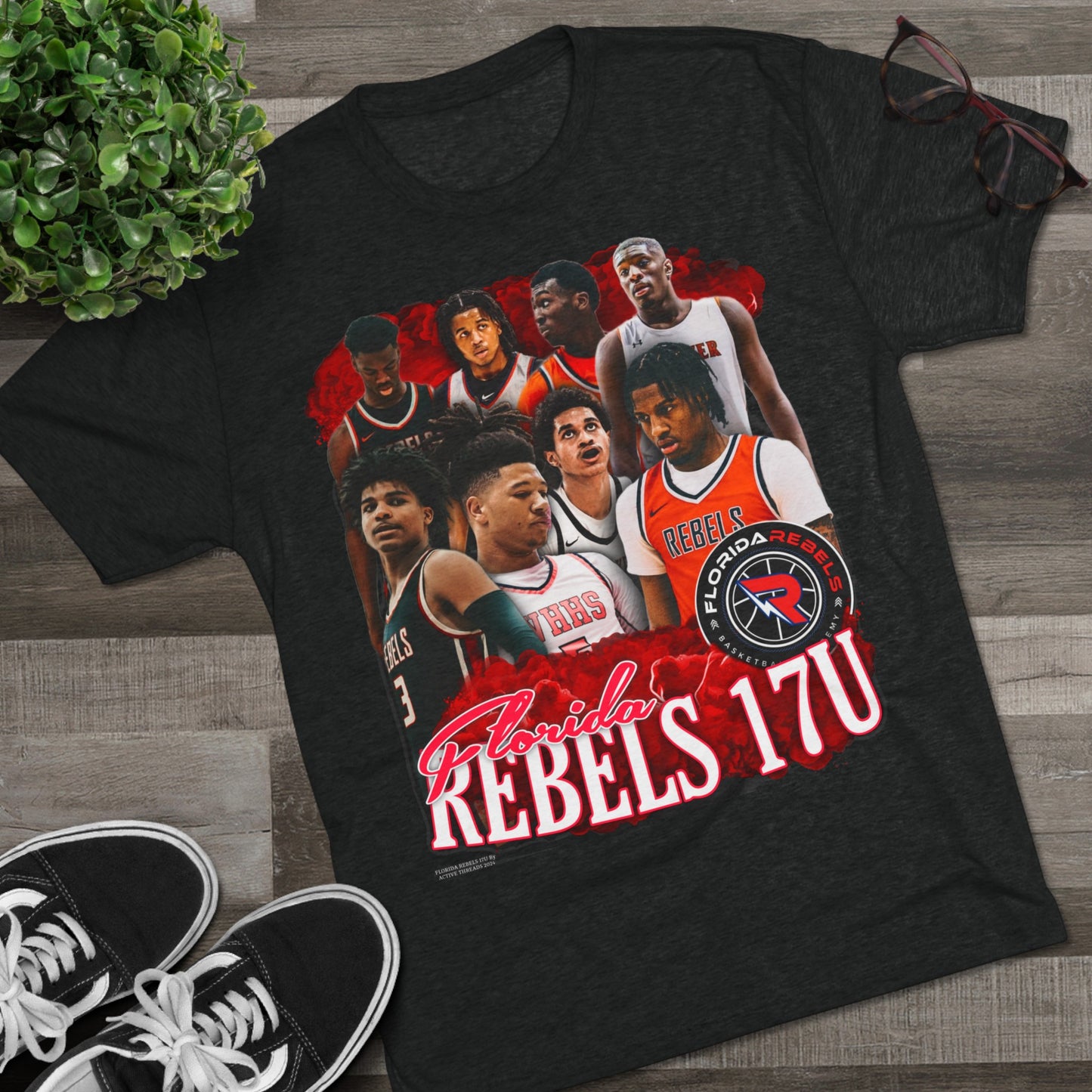 Florida Rebels 17U Tri-Blend Crew Tee