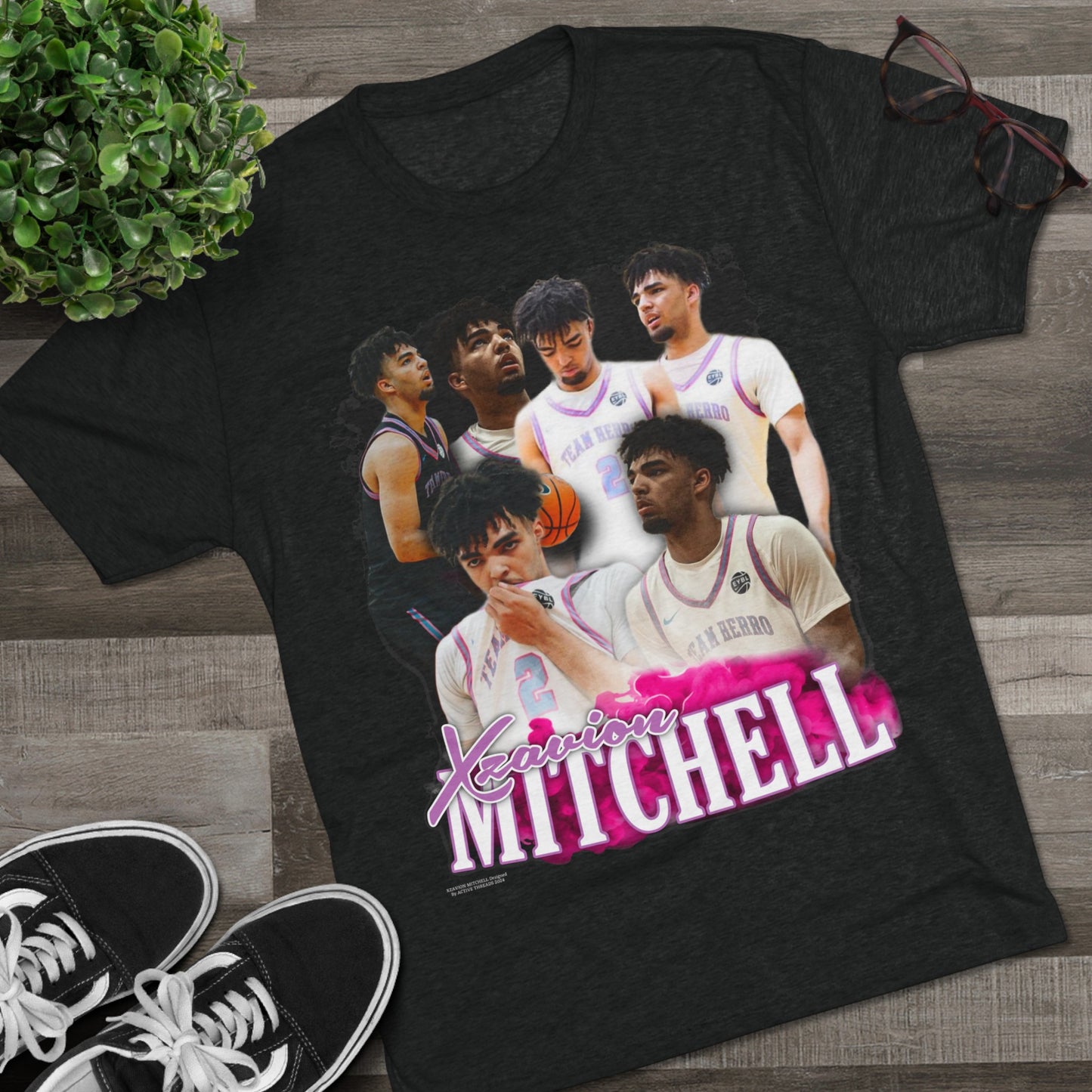 Xzavion Mitchell Tri-Blend Crew Tee
