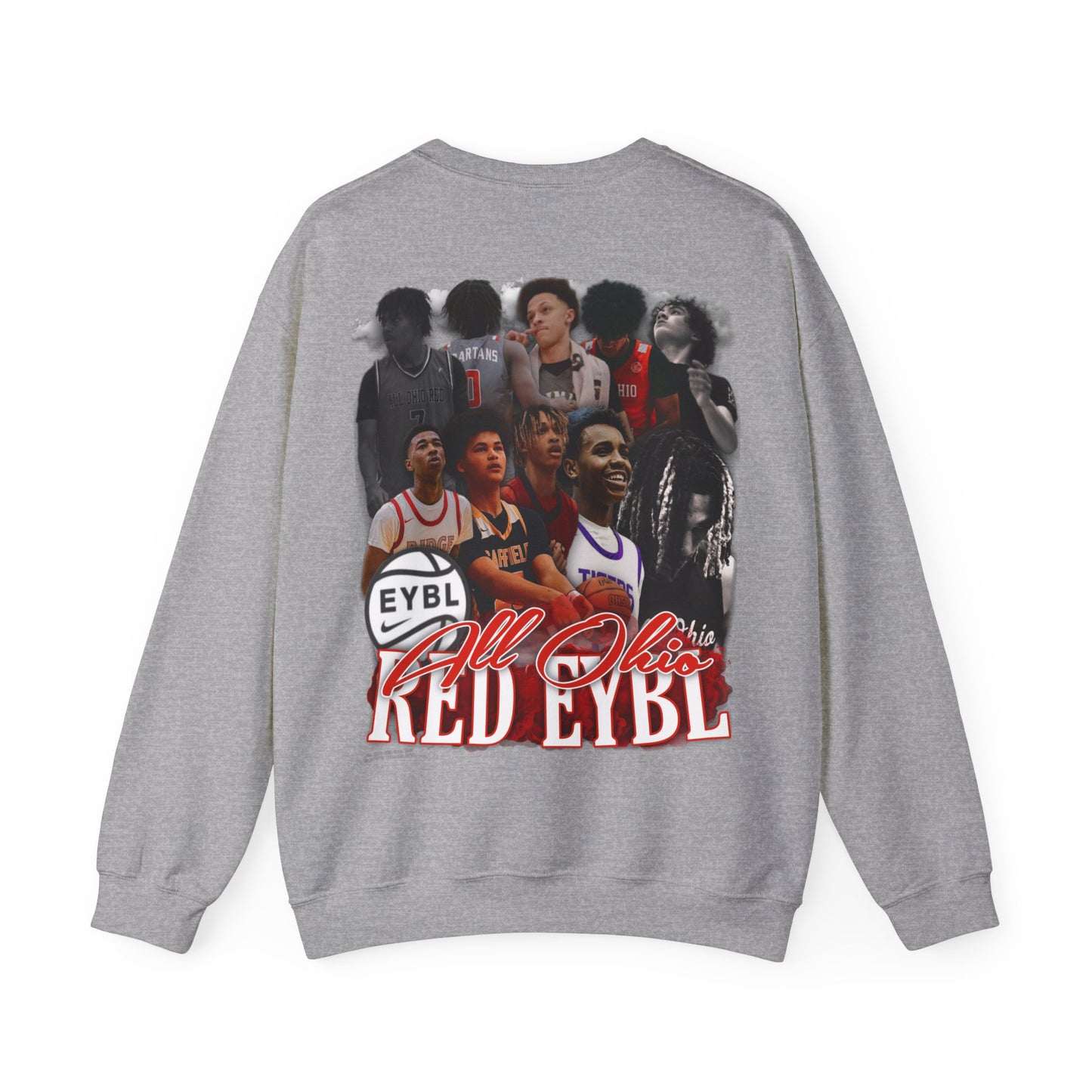 All Ohio Red EYBL 2027 Crewneck Sweatshirt