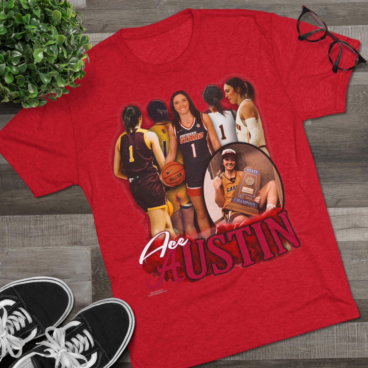 Ace Austin Tri-Blend Crew Tee