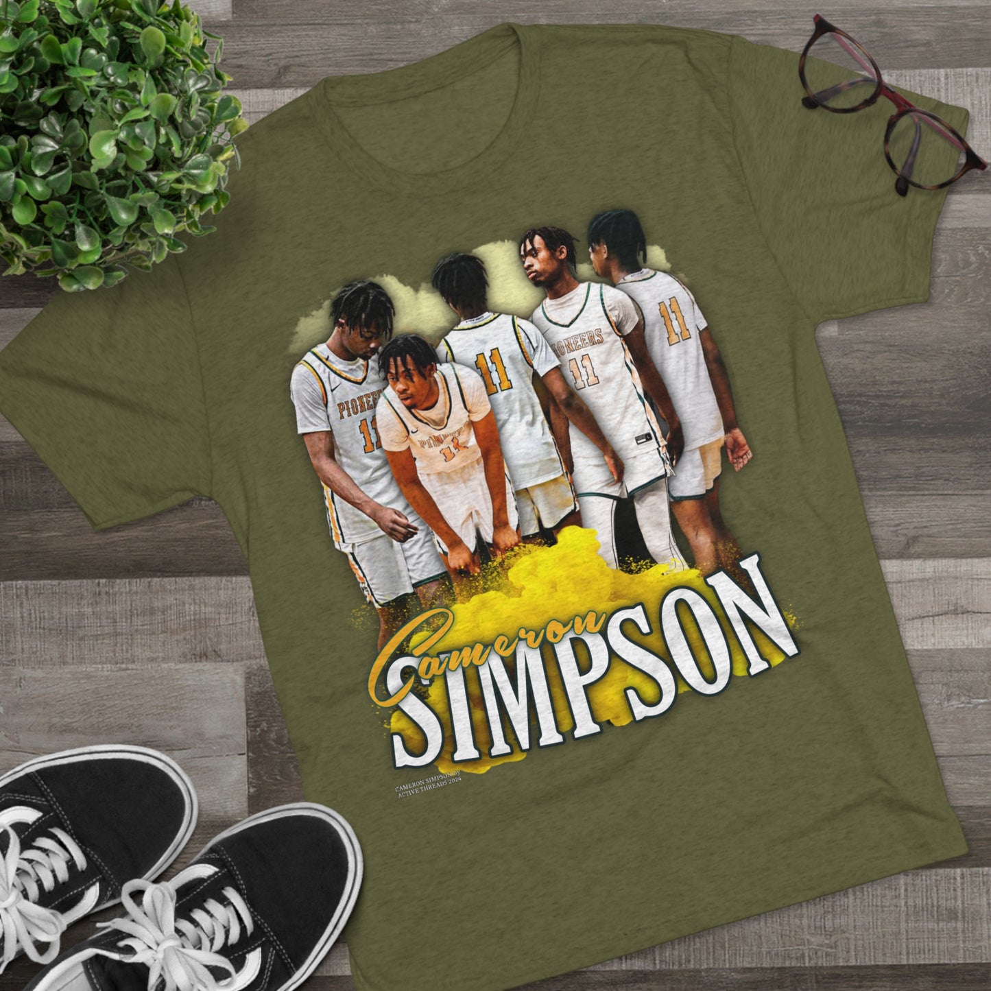 Cameron Simpson Tri-Blend Crew Tee
