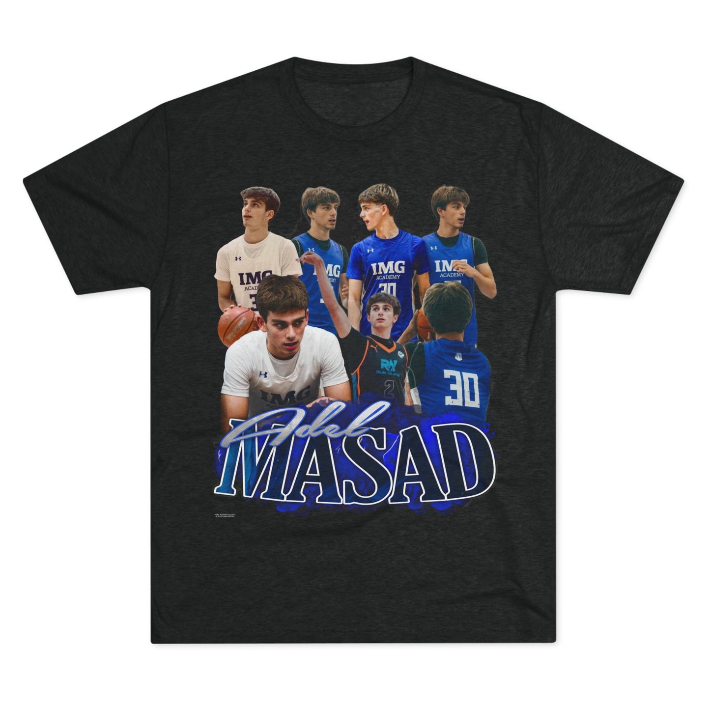 Adel Masad Tri-Blend Crew Tee