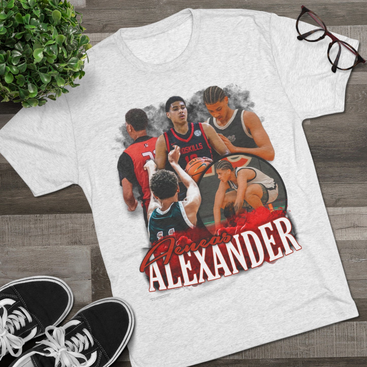 Aeneas Alexander Tri-Blend Crew Tee