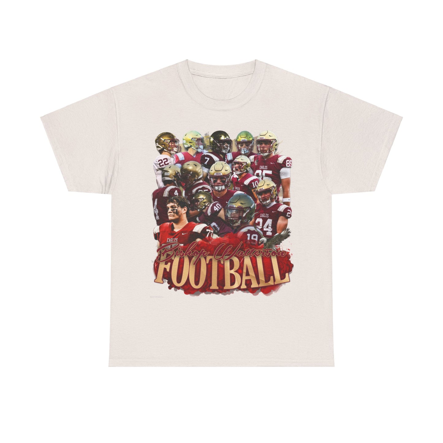 Bishop Watterson Football 2024 Heavy Cotton Tee