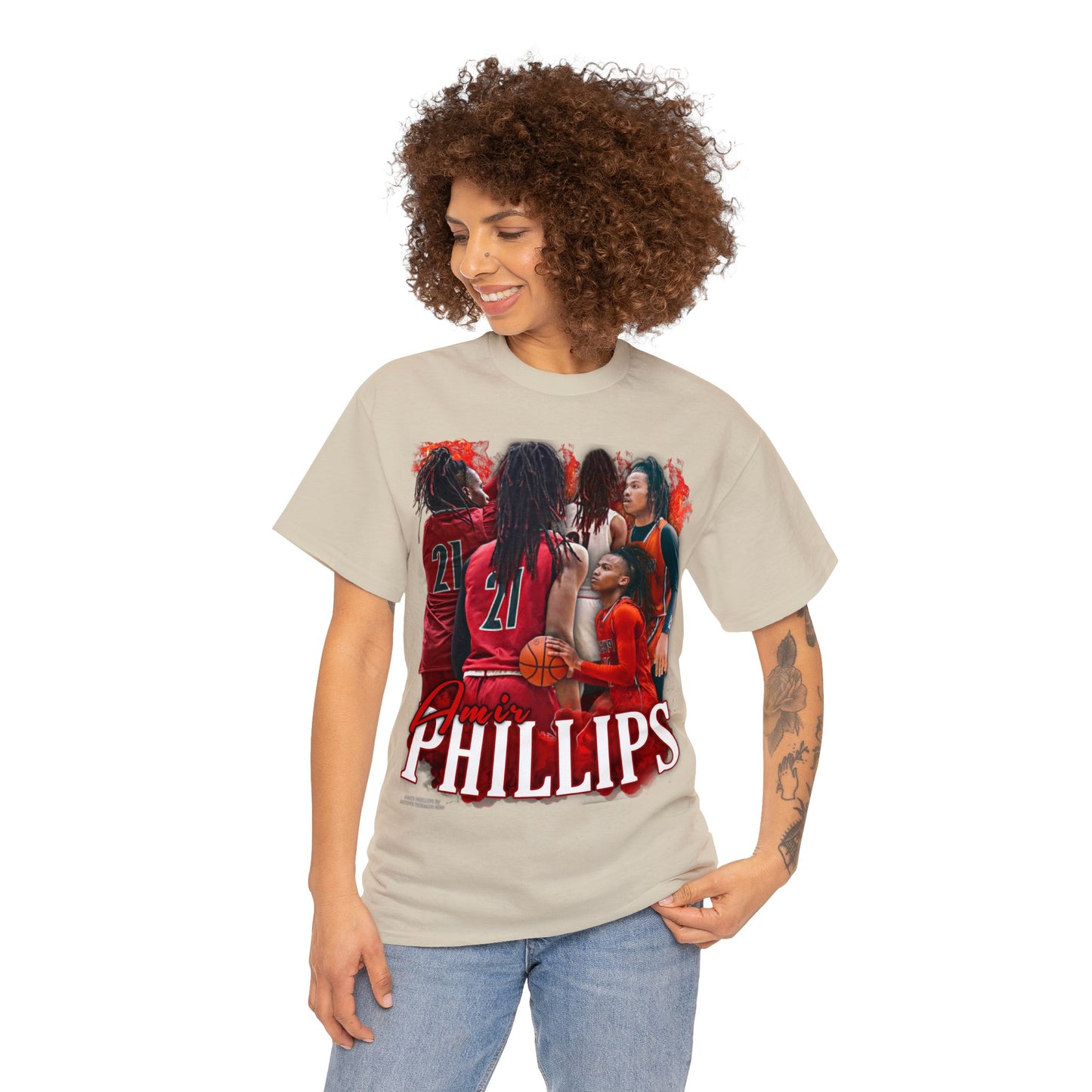 Amir Phillips #21 Heavy Cotton Tee