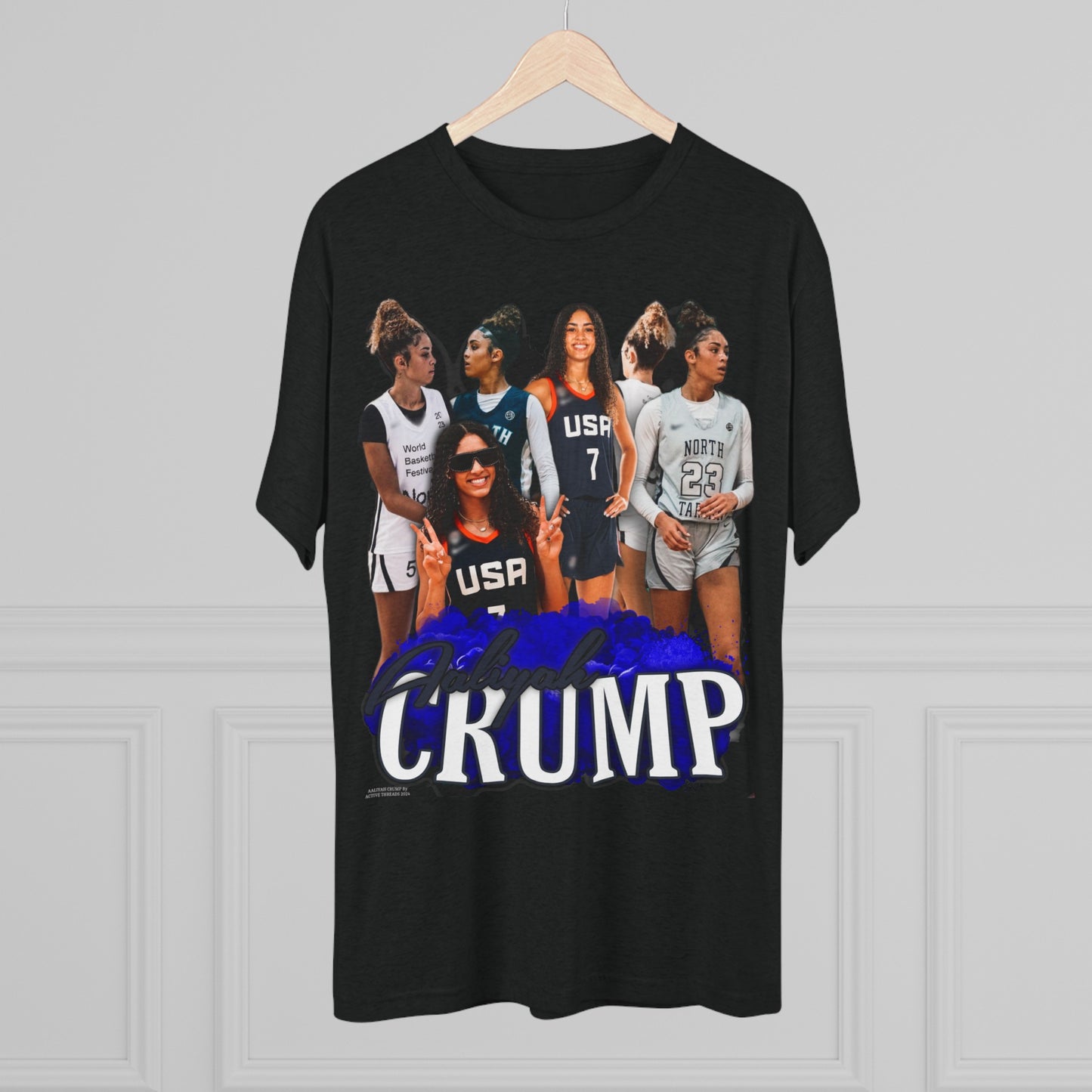 Aaliyah Crump Tri-Blend Crew Tee