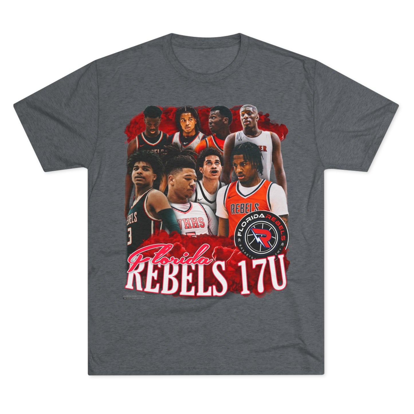 Florida Rebels 17U Tri-Blend Crew Tee