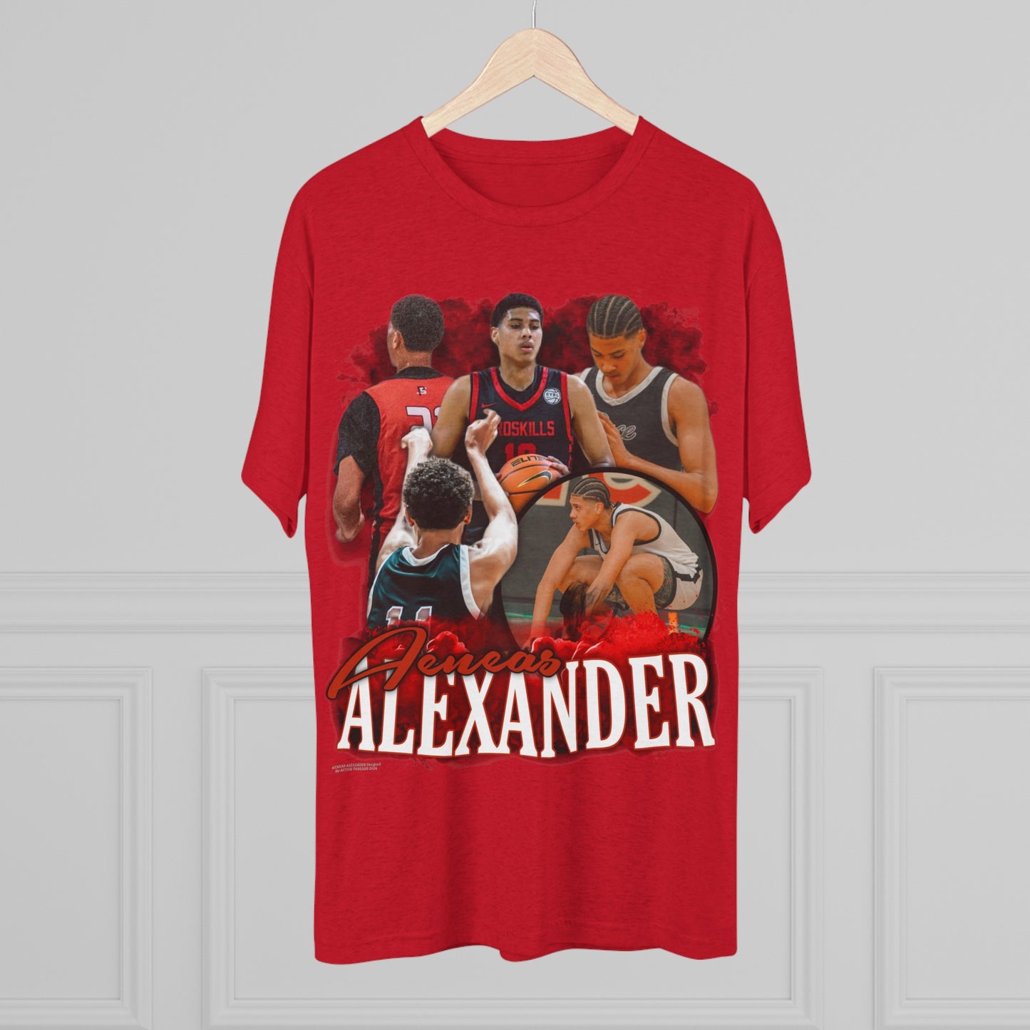 Aeneas Alexander Tri-Blend Crew Tee