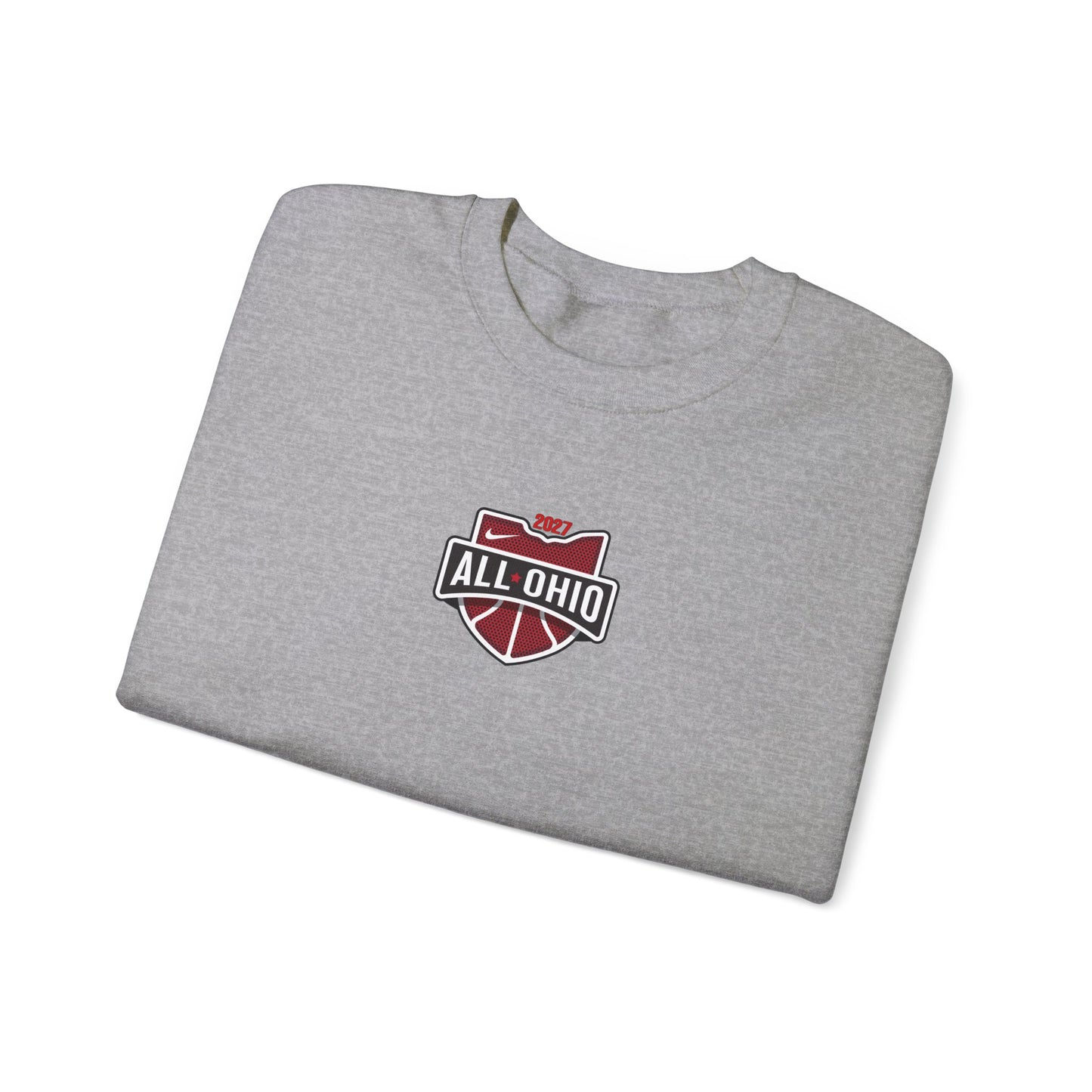 All Ohio Red EYBL 2027 Crewneck Sweatshirt