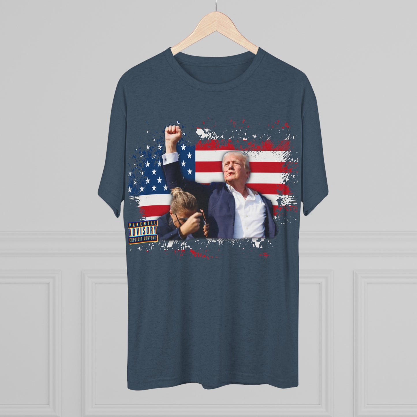 Trump Bulletproof Tri-Blend Crew Tee