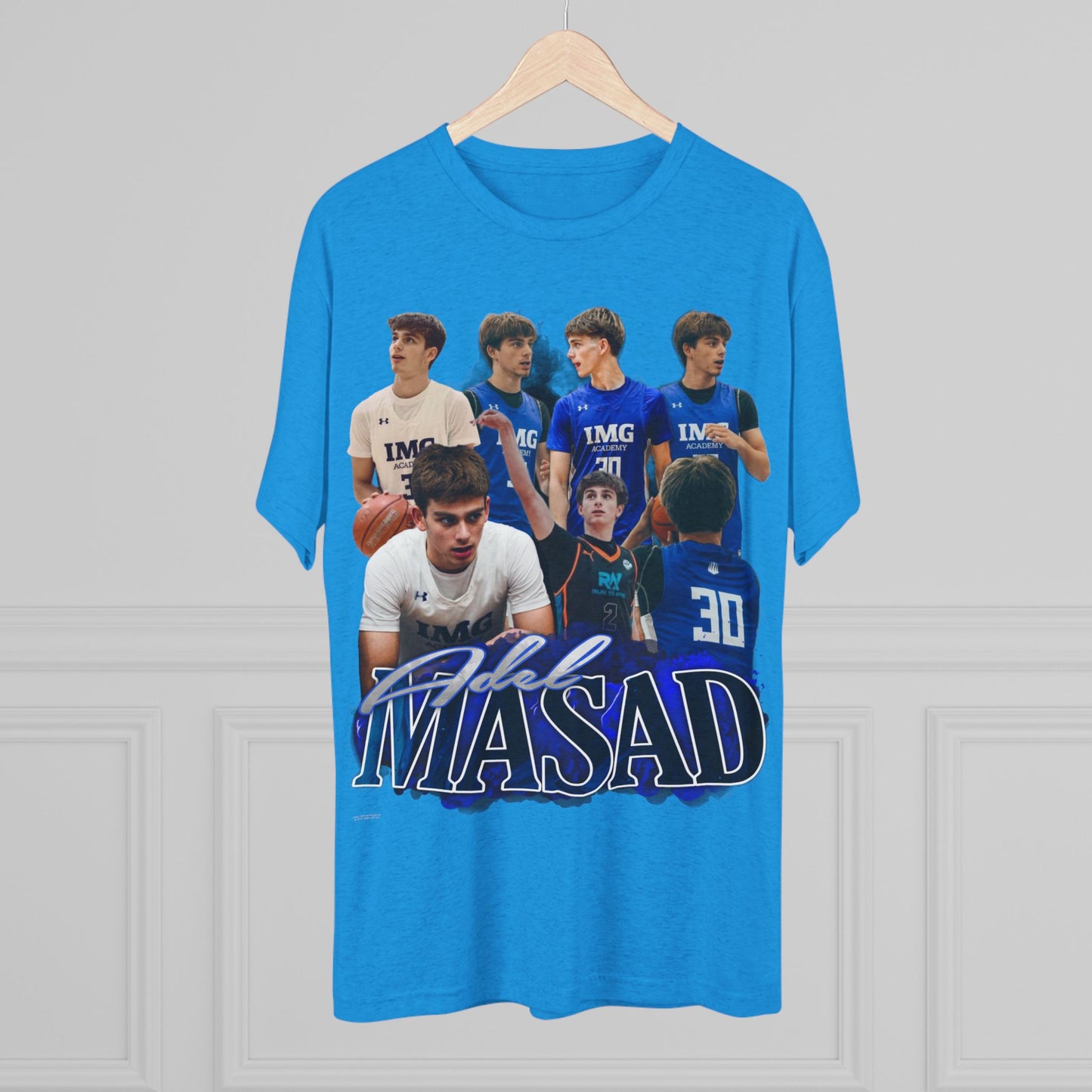 Adel Masad Tri-Blend Crew Tee