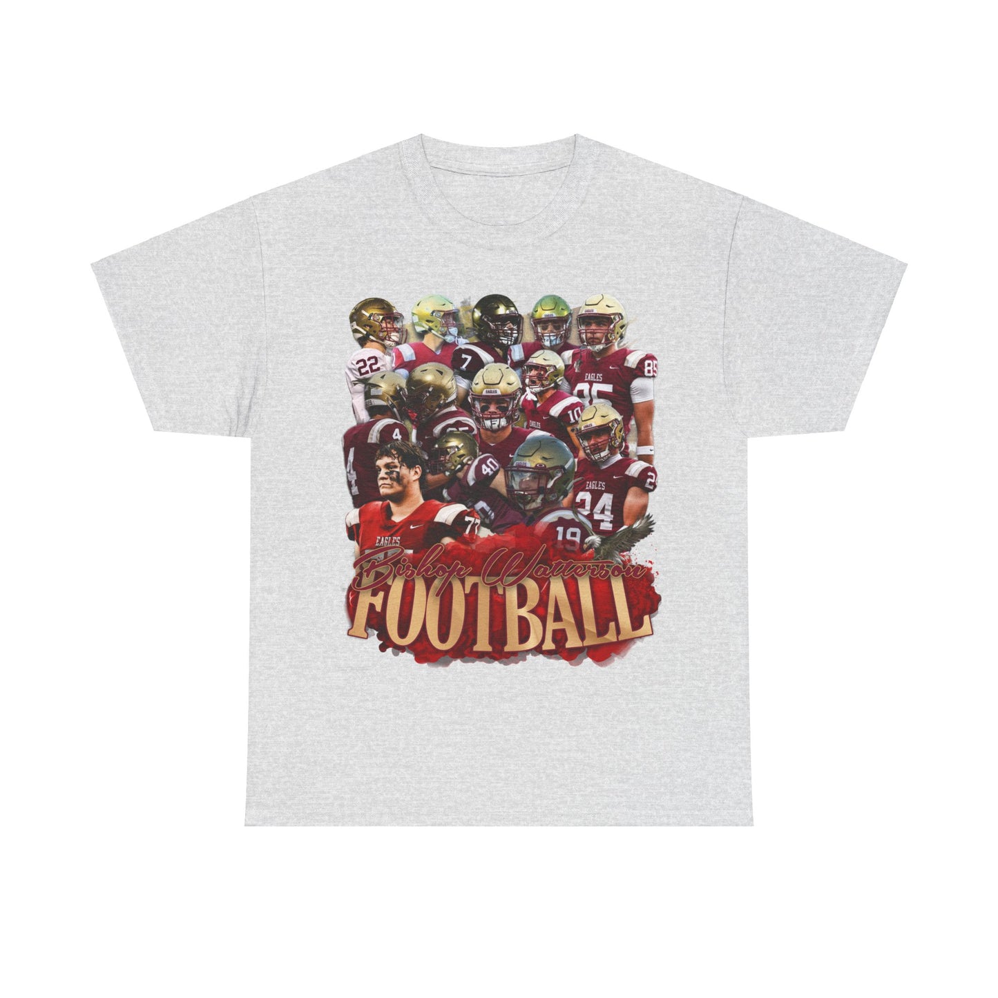Bishop Watterson Football 2024 Heavy Cotton Tee