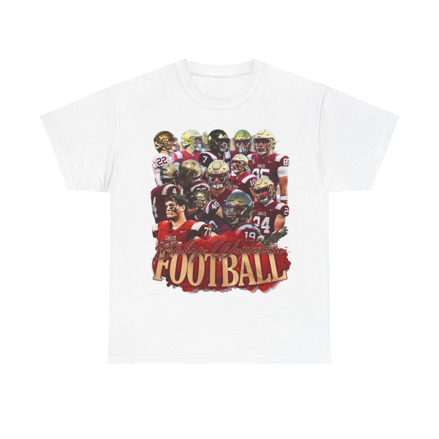Bishop Watterson Football 2024 Heavy Cotton Tee