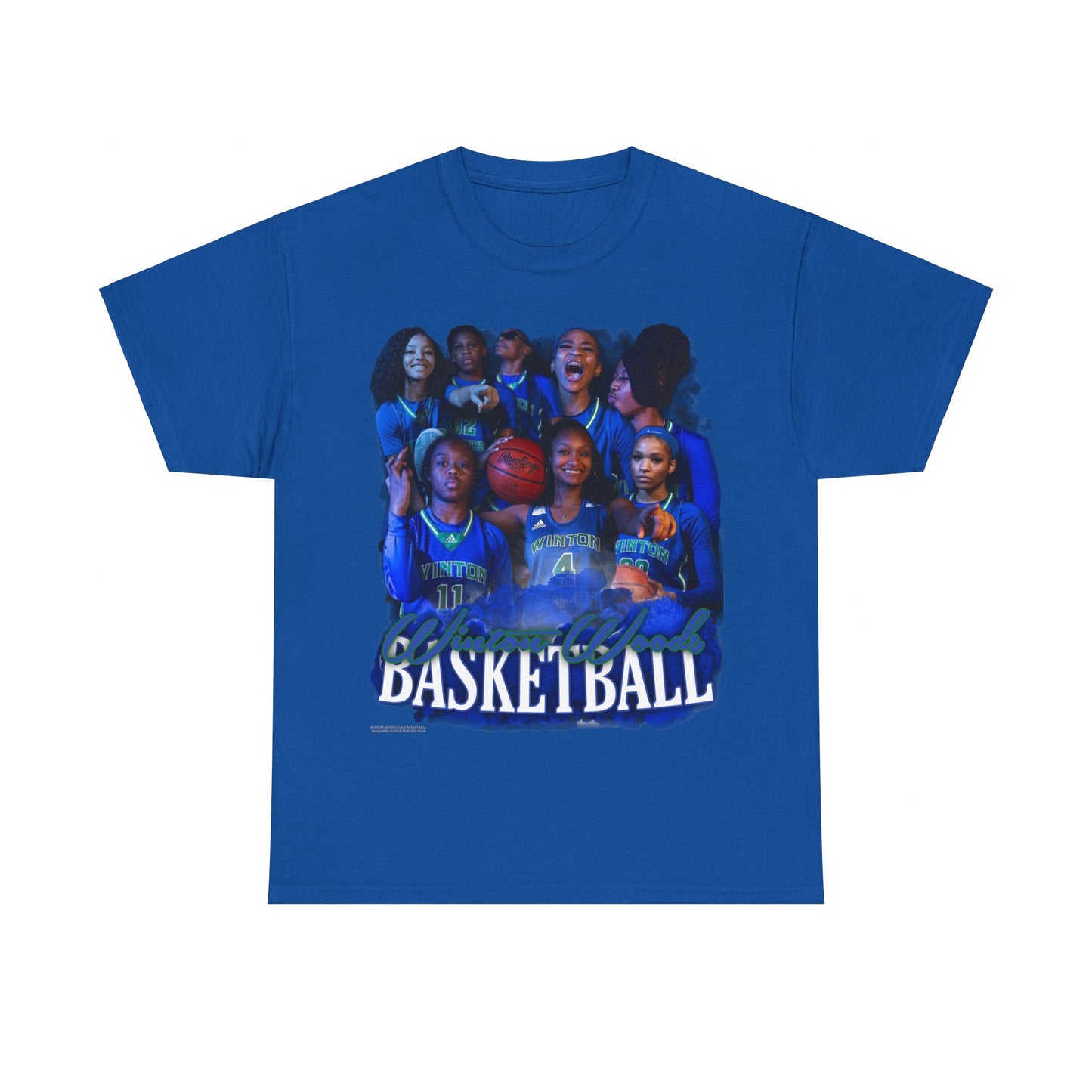 Winton Woods Girls Basketball Heavy Cotton Tee