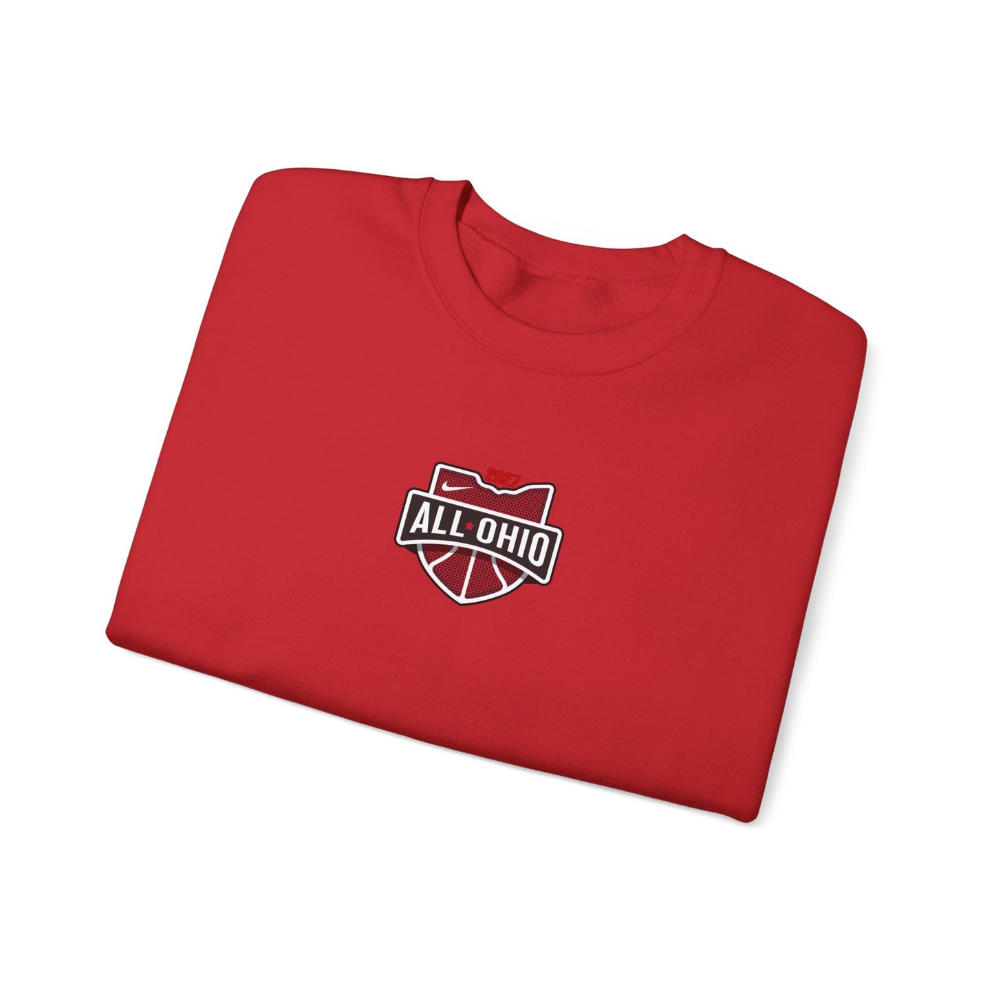 All Ohio Red EYBL 2027 Crewneck Sweatshirt