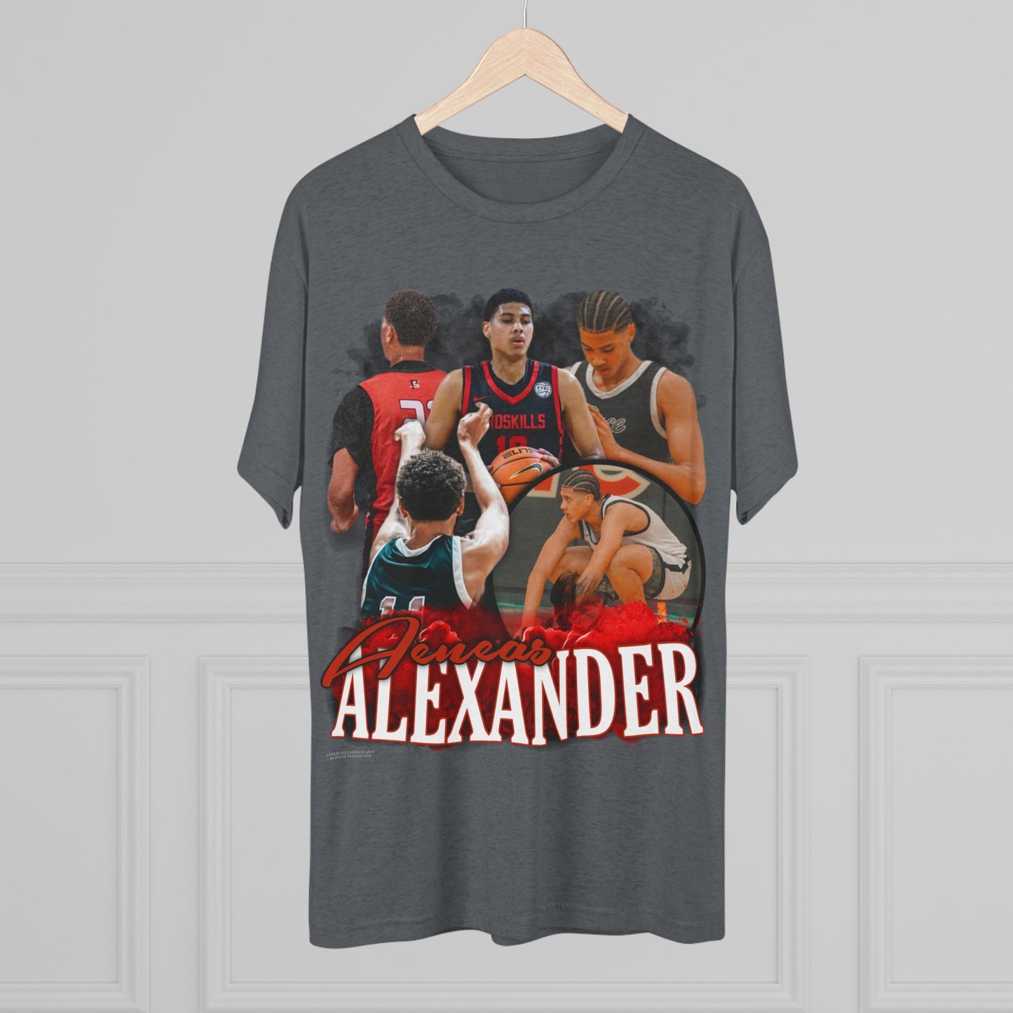 Aeneas Alexander Tri-Blend Crew Tee