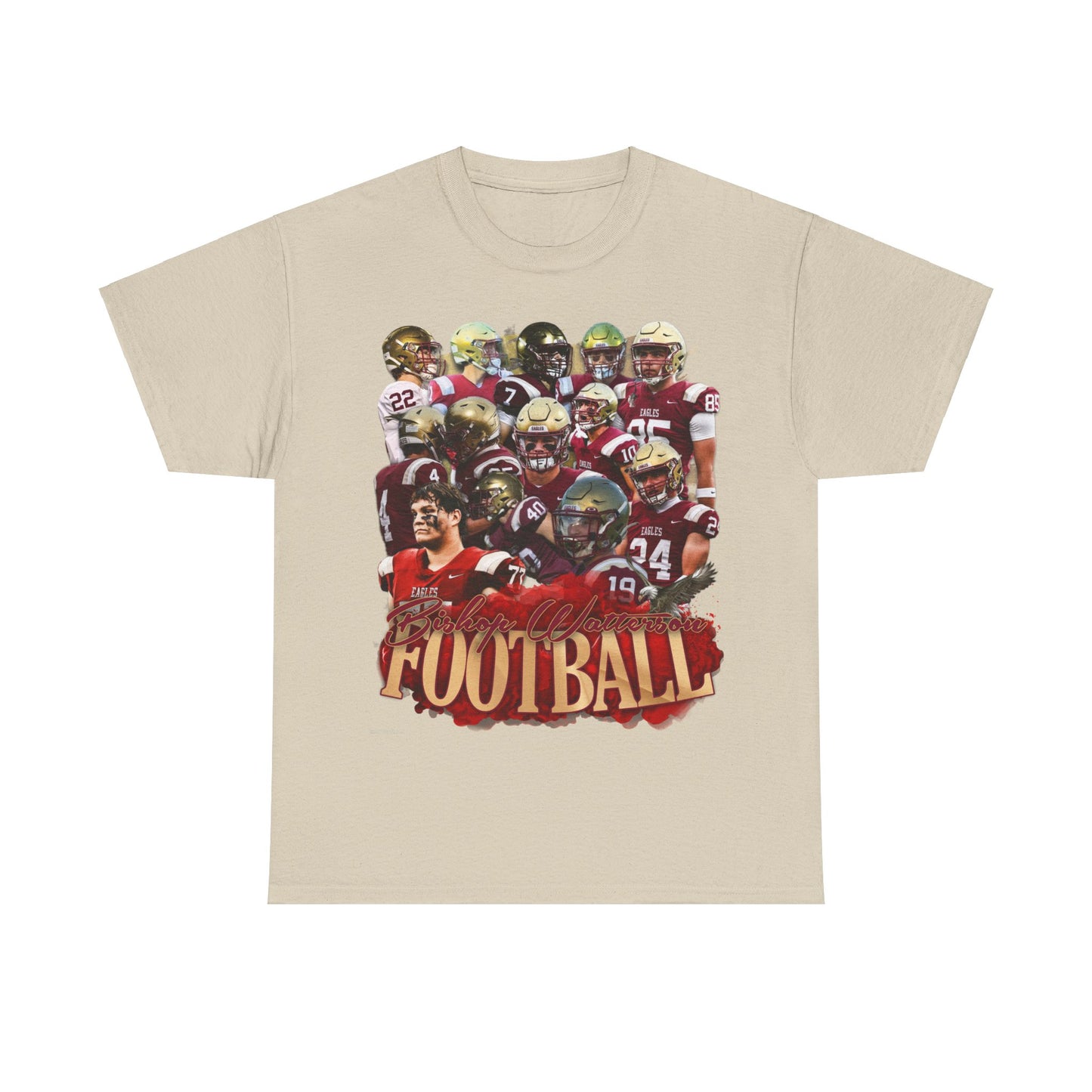 Bishop Watterson Football 2024 Heavy Cotton Tee