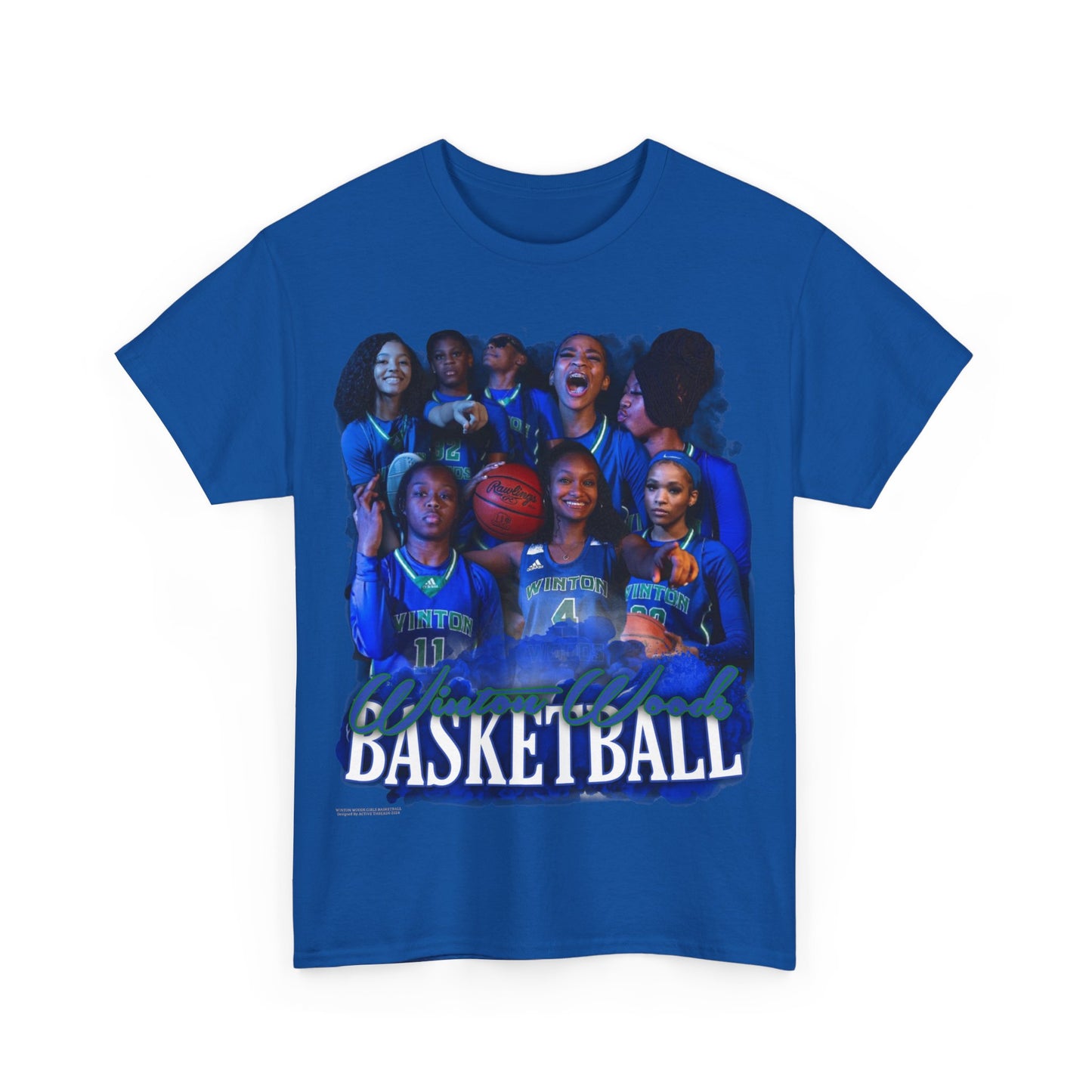 Winton Woods Girls Basketball Heavy Cotton Tee