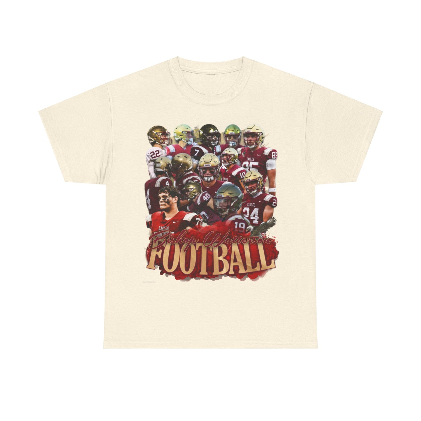 Bishop Watterson Football 2024 Heavy Cotton Tee