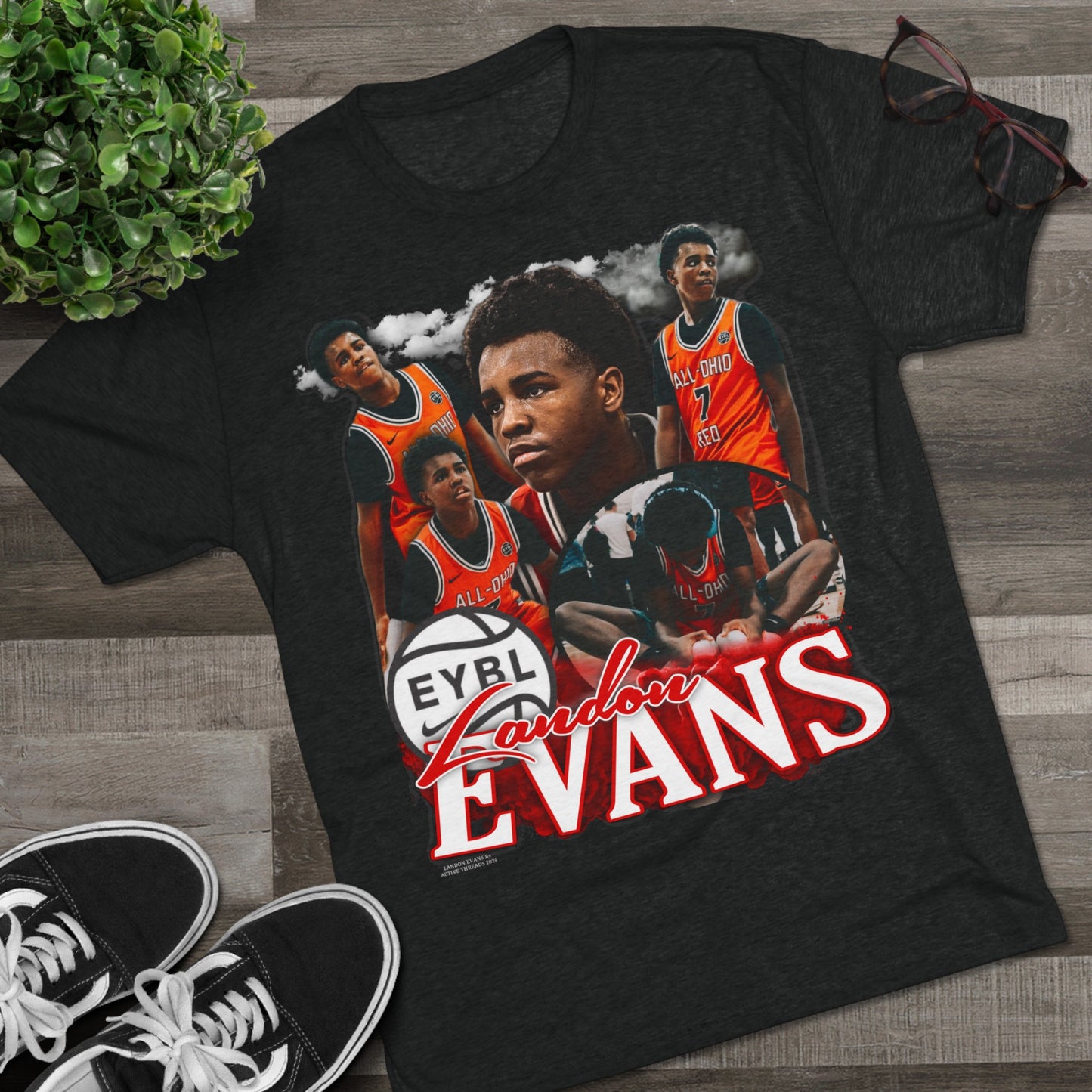 Landon Evans Tri-Blend Crew Tee