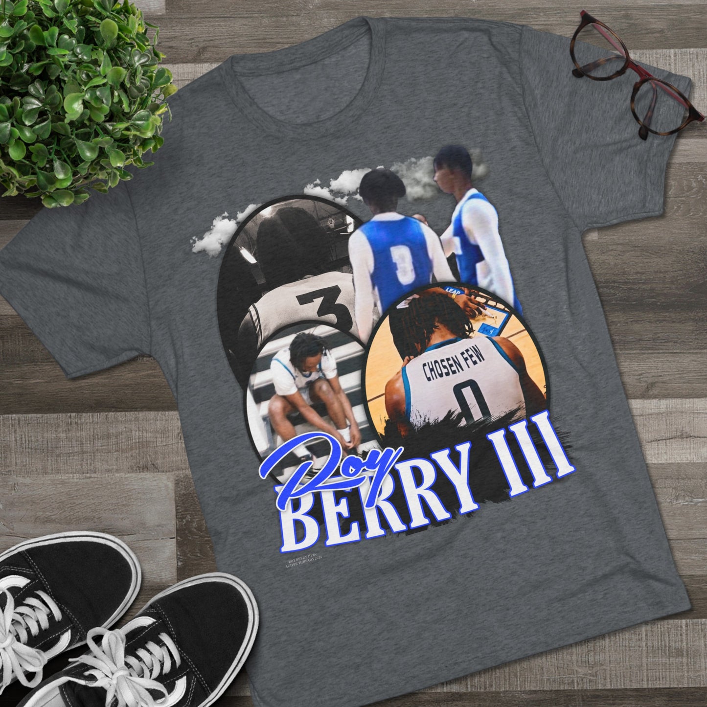 Roy Berry III Tri-Blend Crew Tee