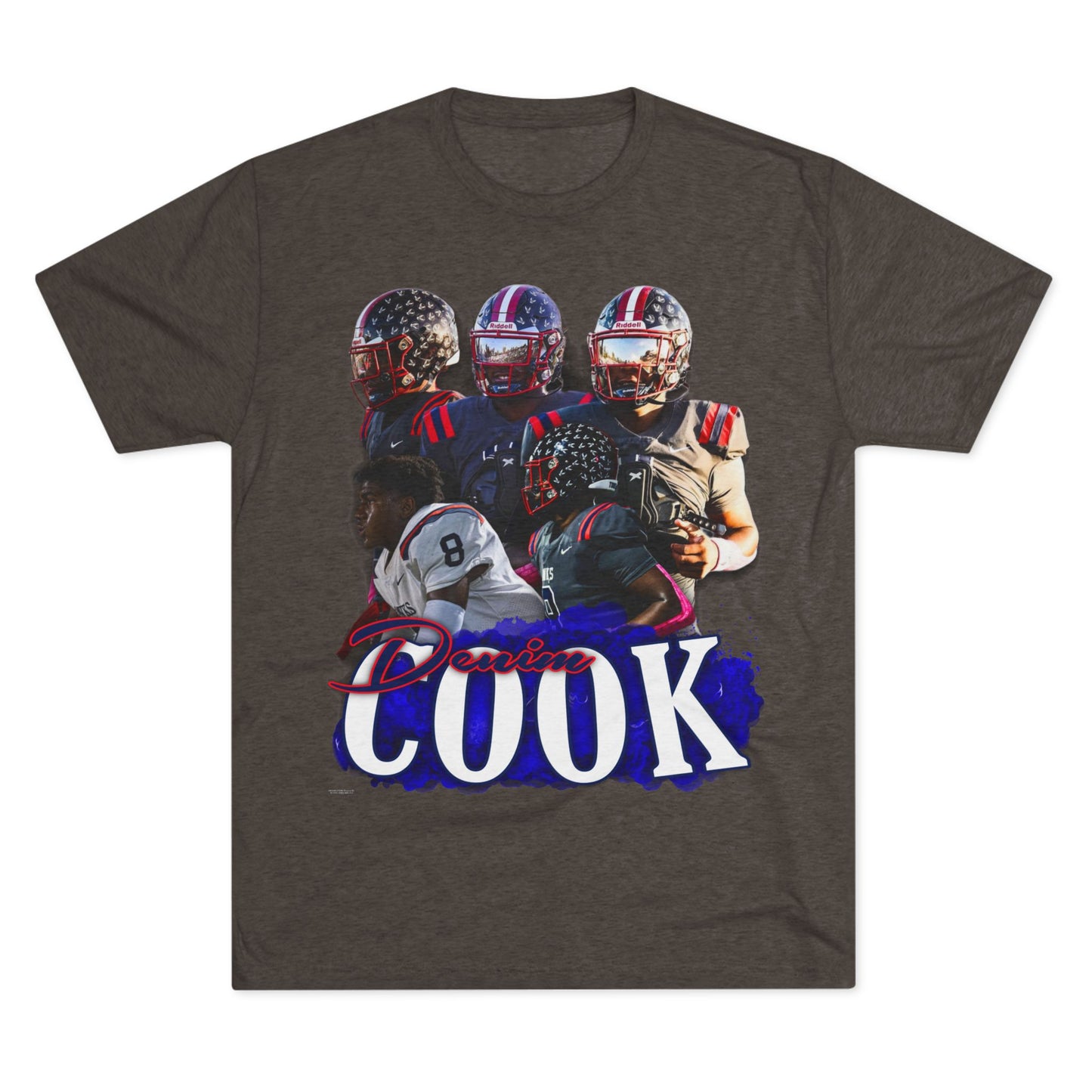 Denim Cook Tri-Blend Crew Tee
