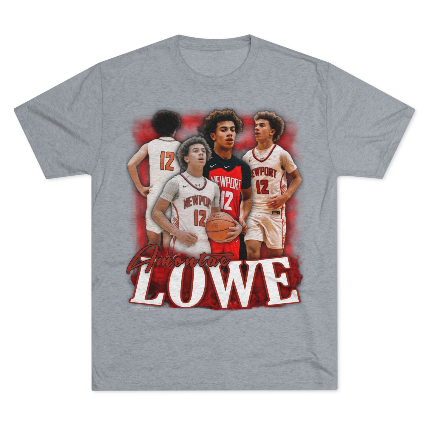 Amontae Lowe Tri-Blend Crew Tee