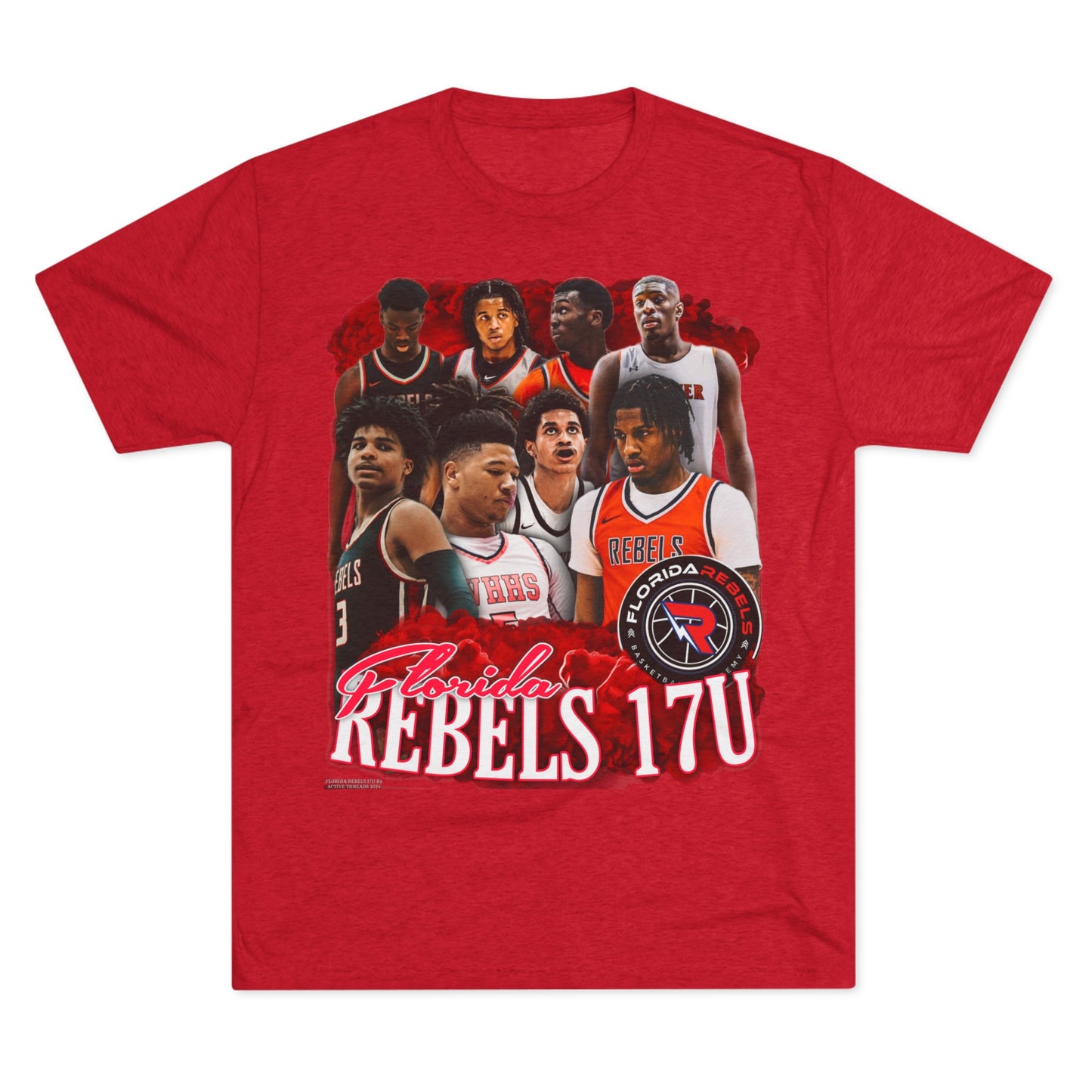 Florida Rebels 17U Tri-Blend Crew Tee