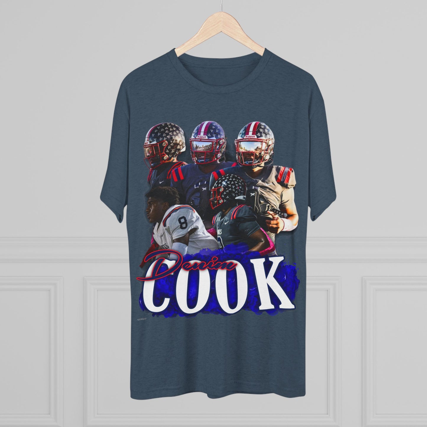 Denim Cook Tri-Blend Crew Tee