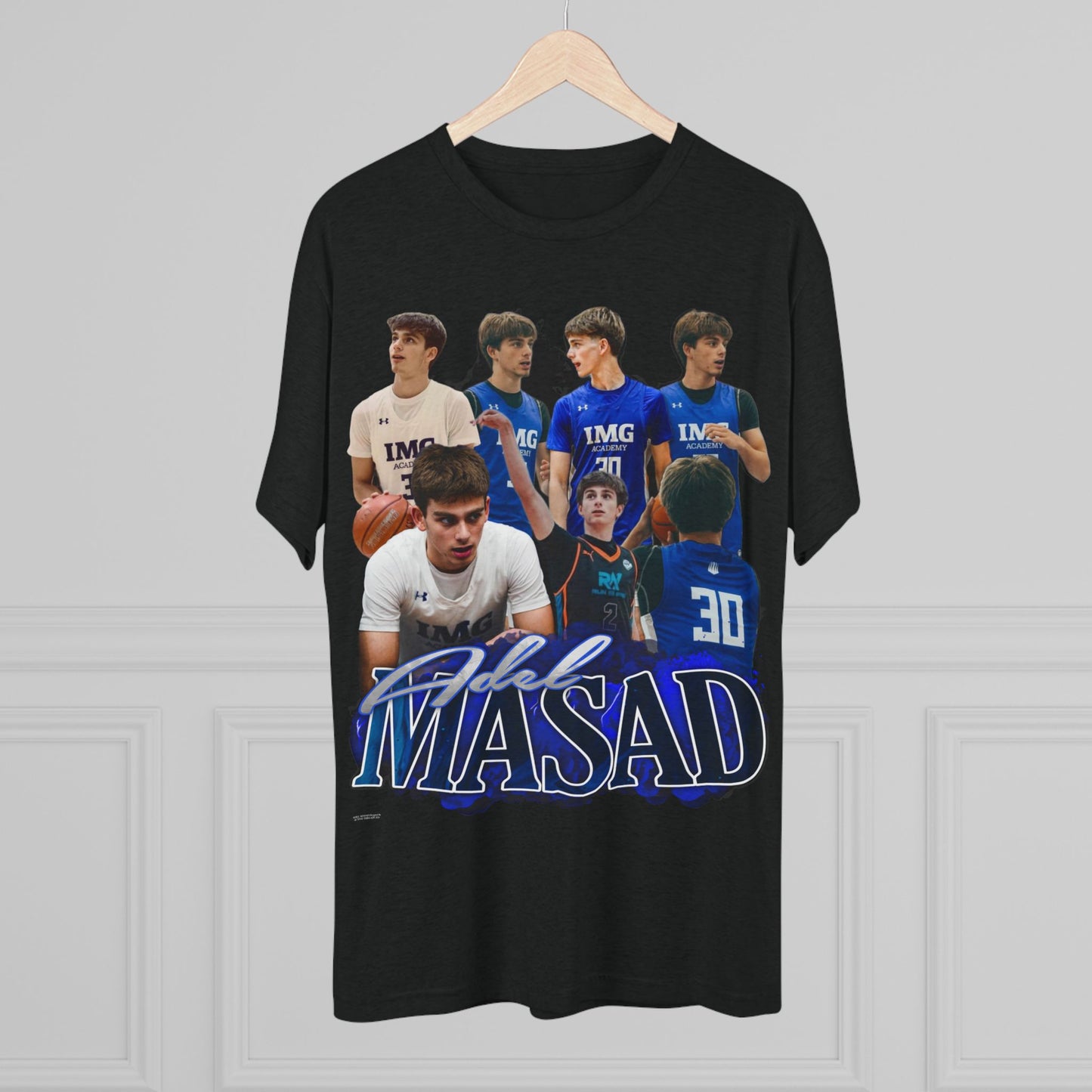Adel Masad Tri-Blend Crew Tee