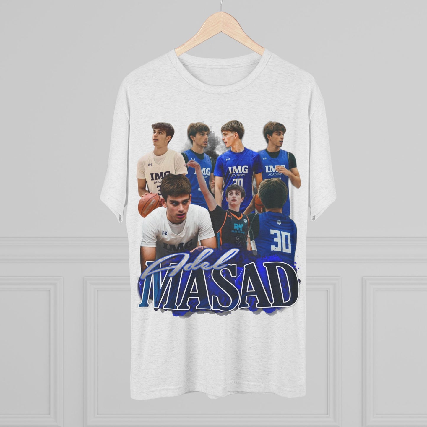 Adel Masad Tri-Blend Crew Tee