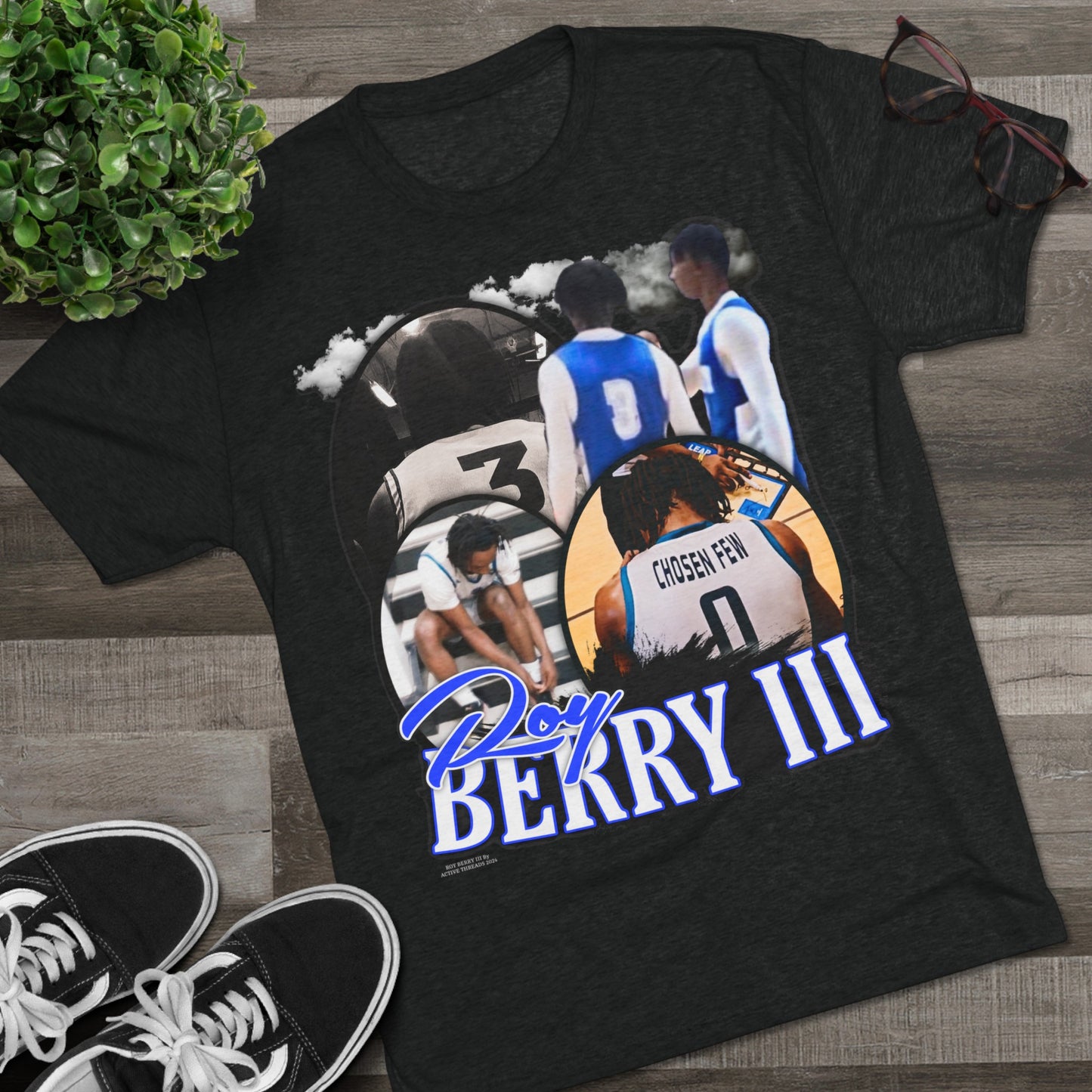 Roy Berry III Tri-Blend Crew Tee